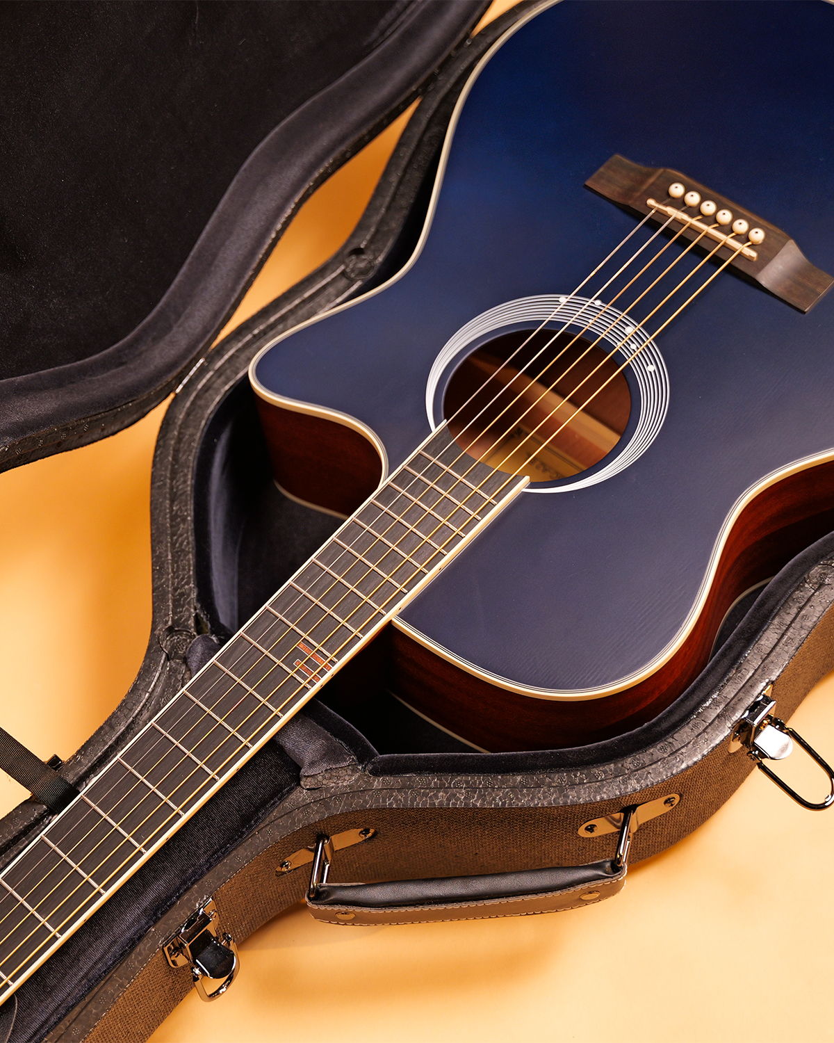 GC Guitars A2 Blue Top Acoustic Guitar