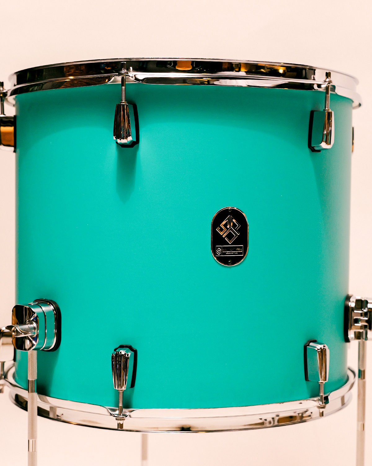 Strydom Sonic Pro Acoustic DrumKit Glacier Mint green