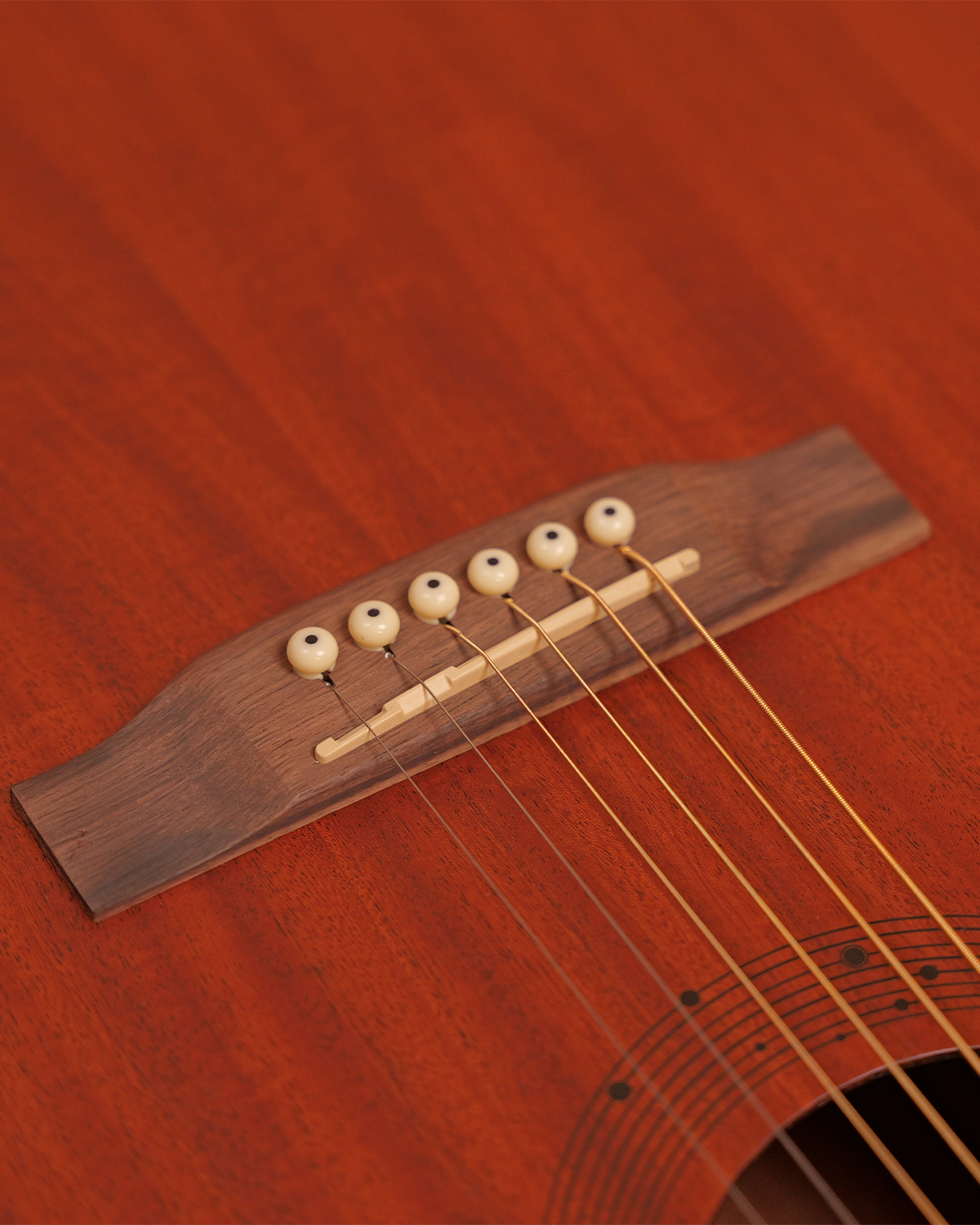 GC A1 Natural Mahogany Guitar 40  All-Mahogany