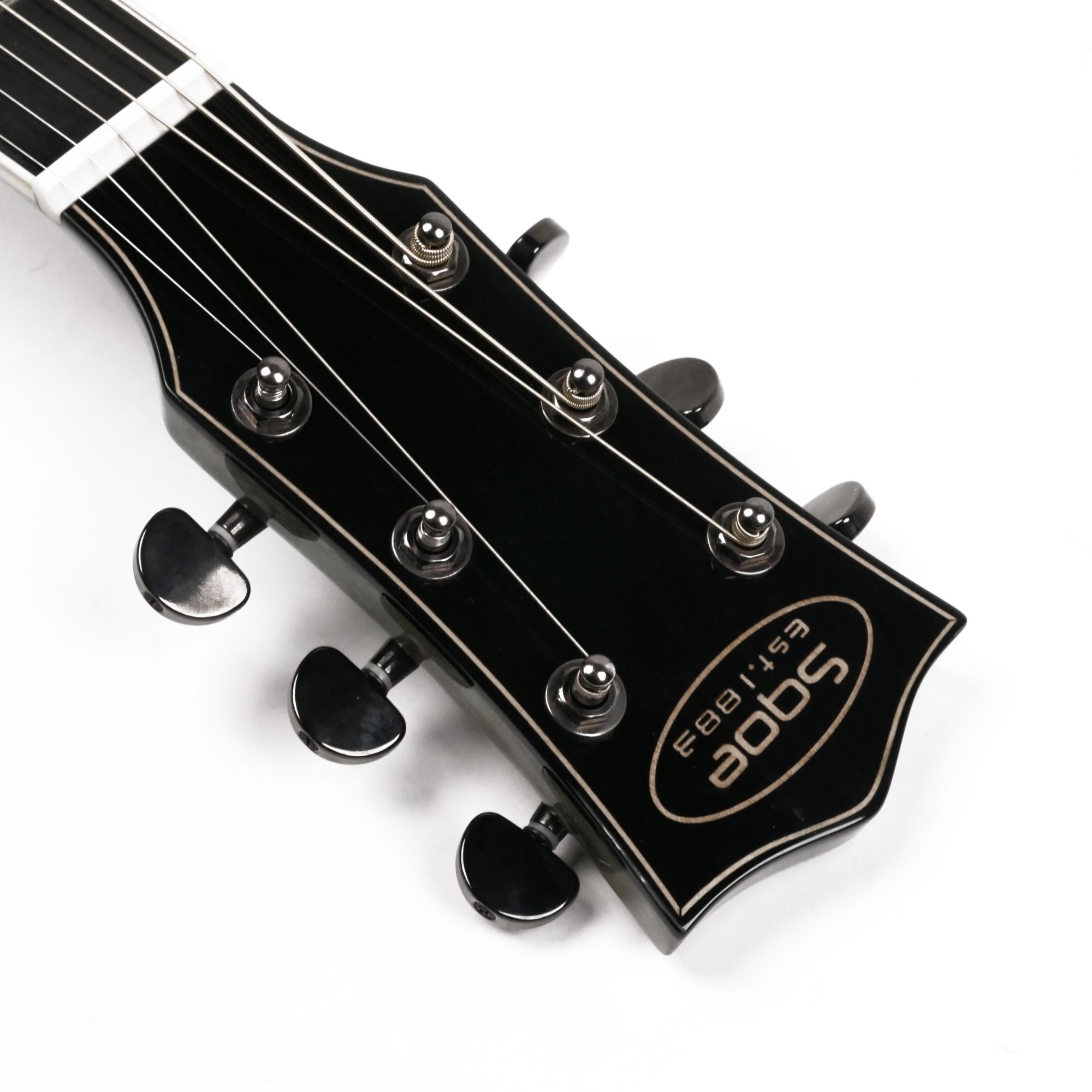 SQOE S340 FGCS Solid top Acoustic guitar - classic cherry burst gloss