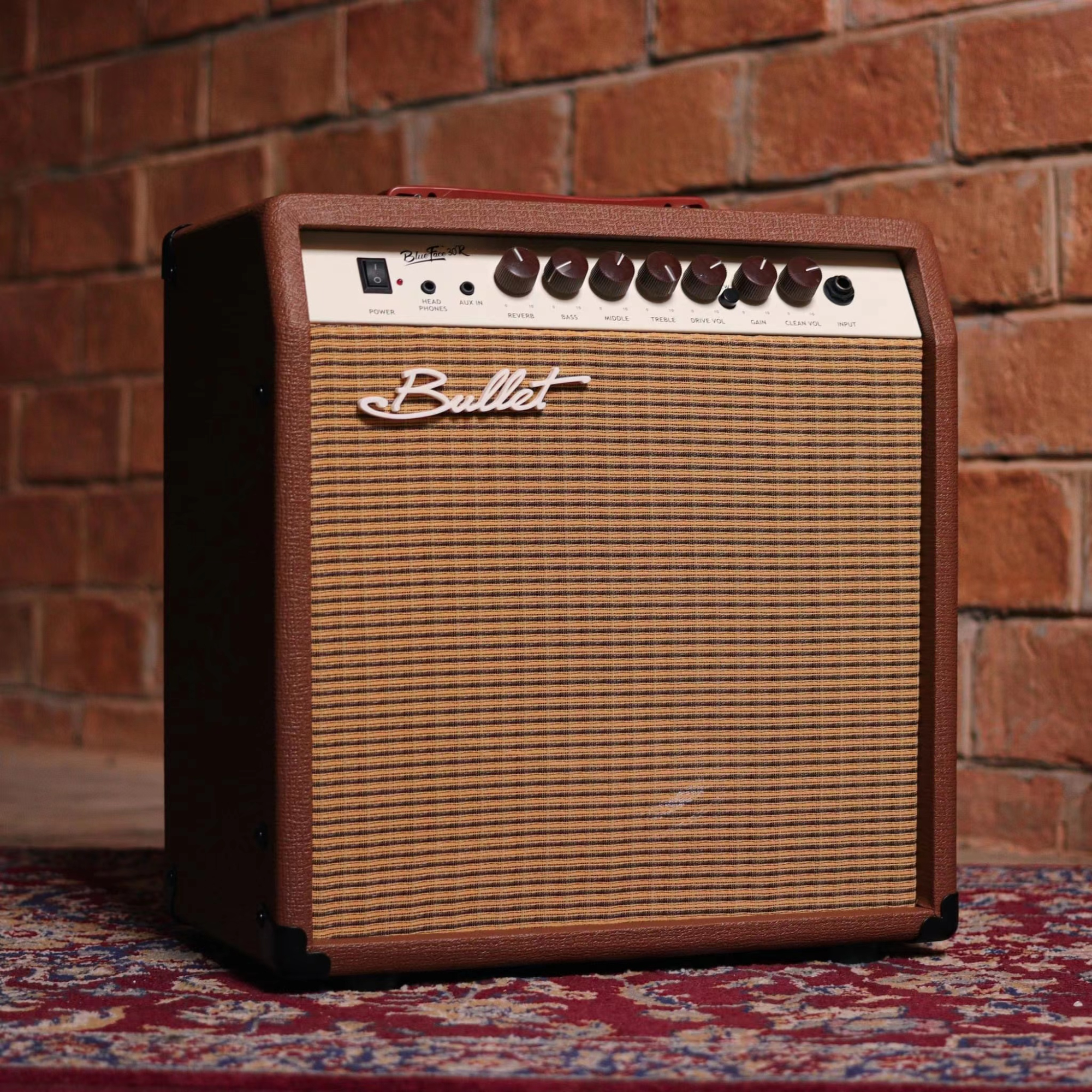 Bullet BlueFace 30R White Electric guitar amplifier