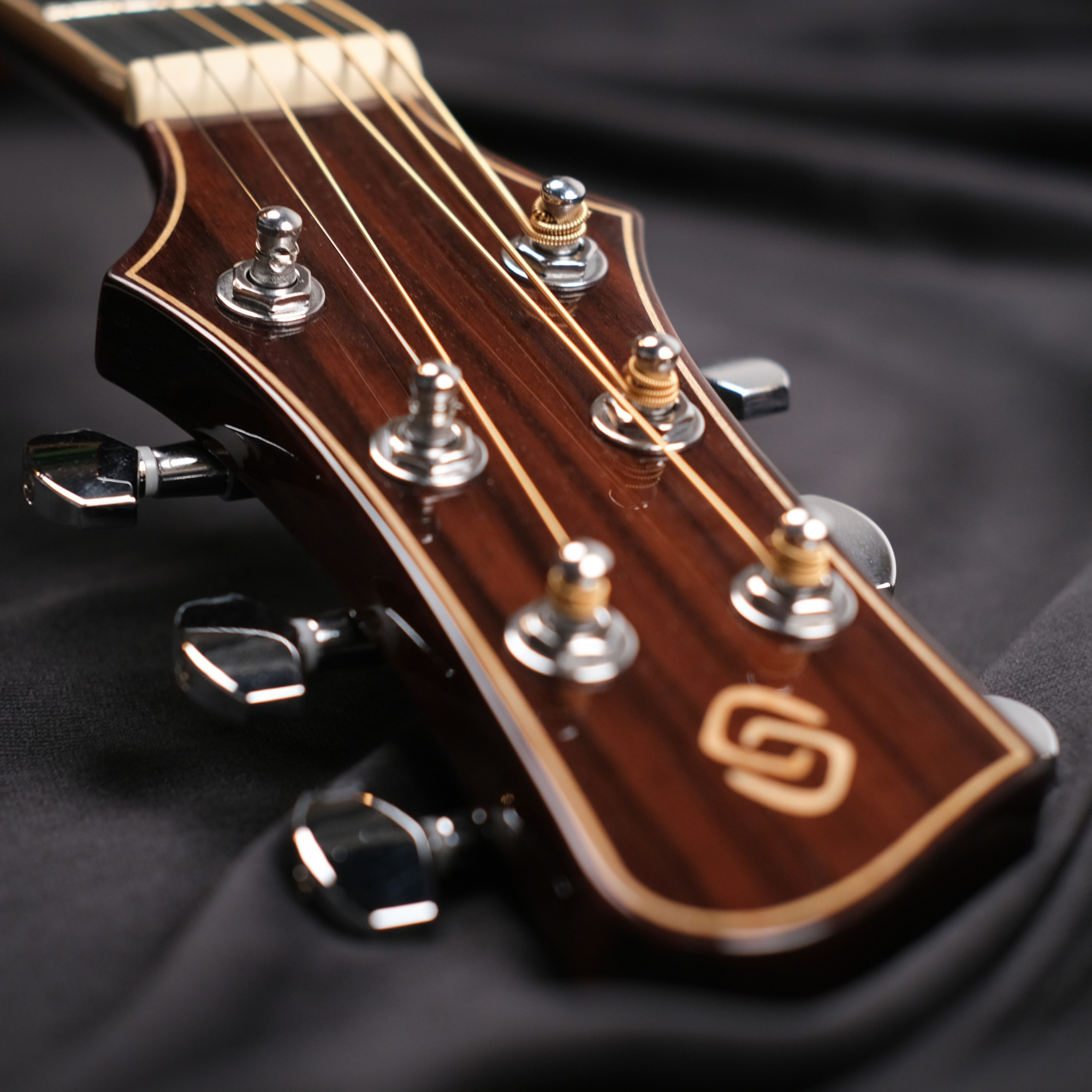 Strydom F139CE 39inch all mahogany semi acoustic guitar natural gloss