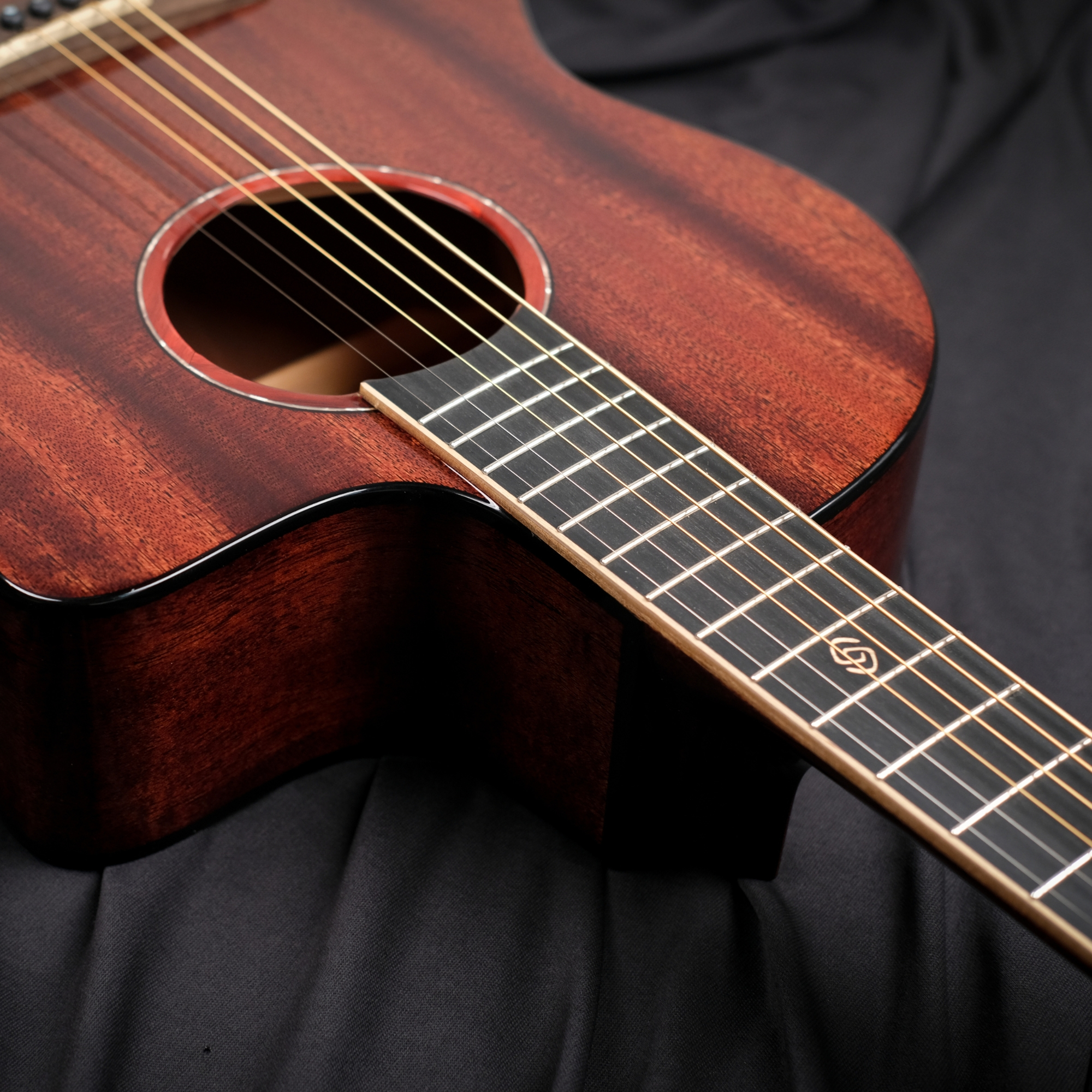 Strydom F139CE 39inch all mahogany semi acoustic guitar natural gloss