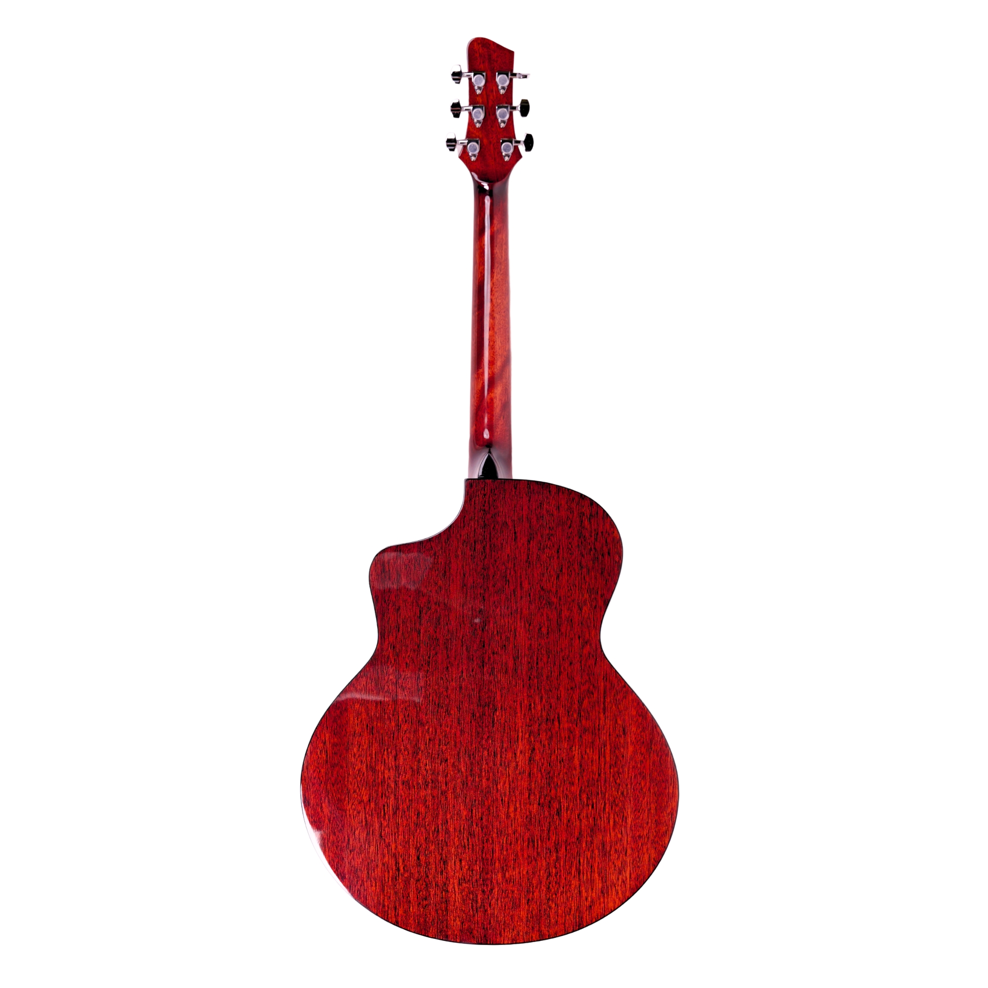 Strydom F240CE auditorium semi acoustic guitar Cherry red gloss