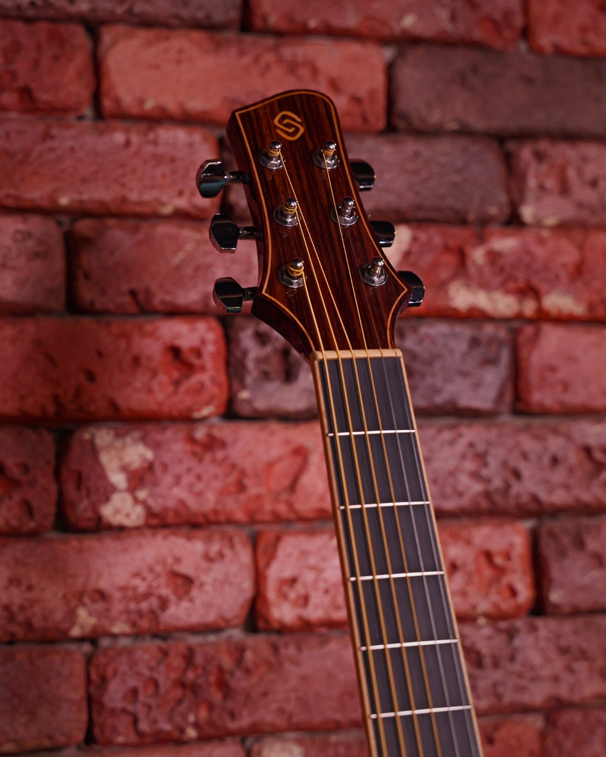 Strydom F240CE auditorium semi acoustic guitar Cherry red gloss