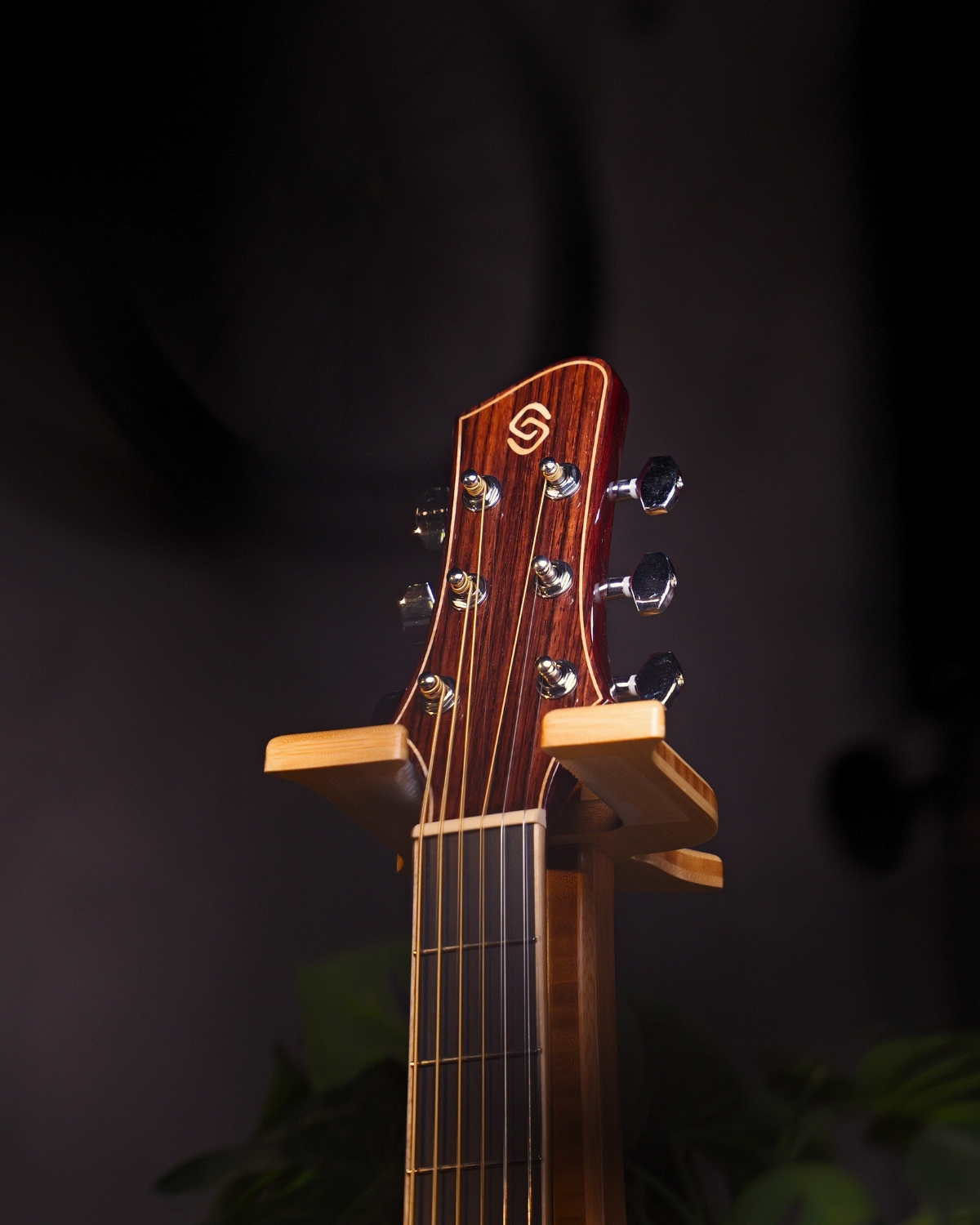 Strydom F240CE auditorium semi acoustic guitar Tobacco gloss