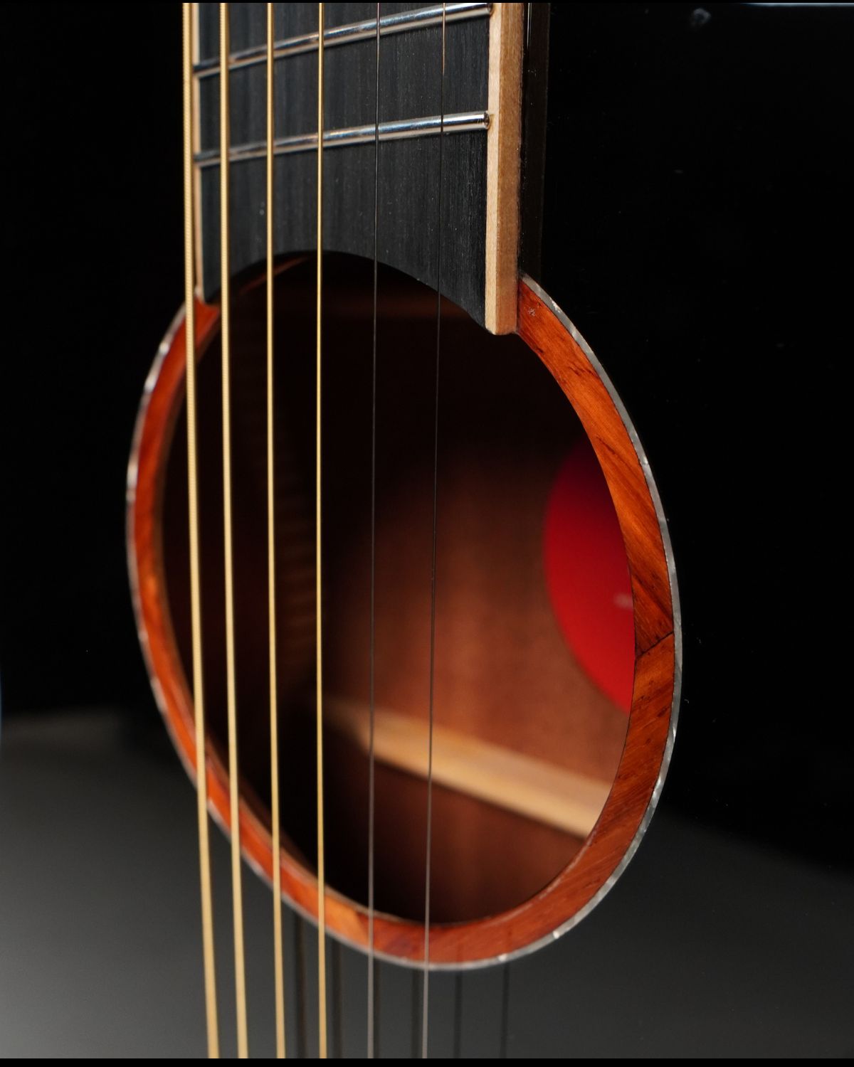 Strydom F239CE 39inch Semi-Acoustic guitar Black top gloss