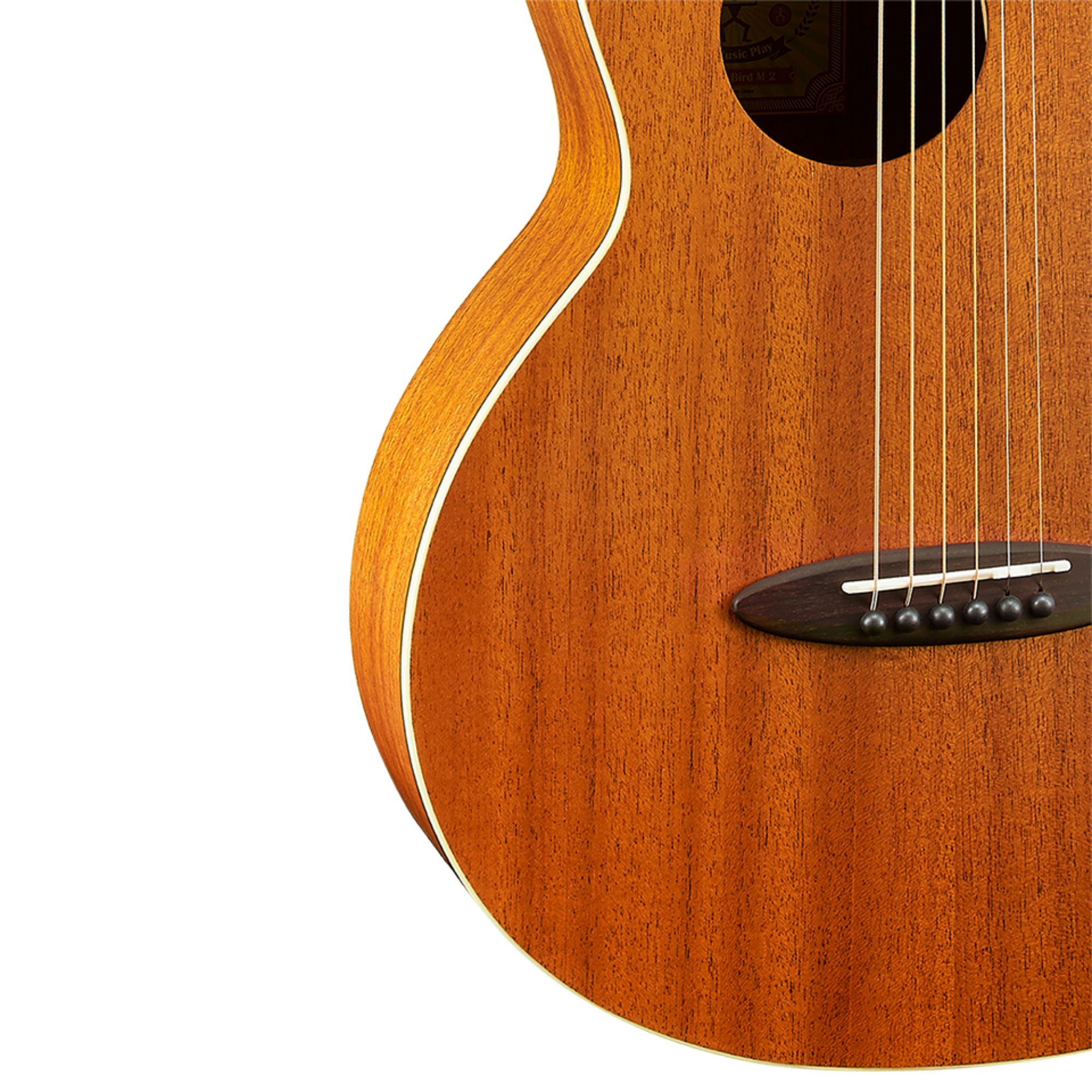 aNueNue M2 acoustic all mahogany travel guitar