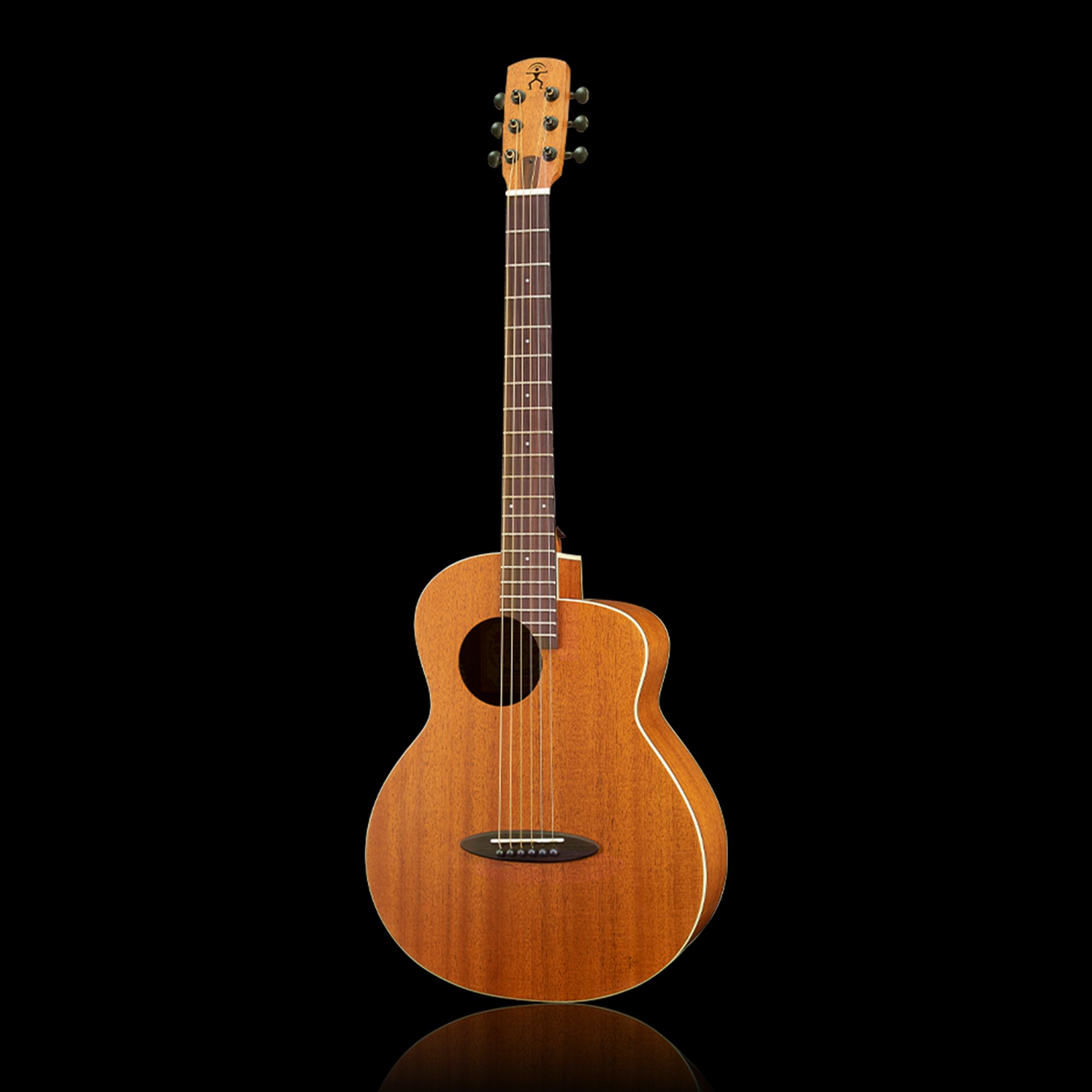 aNueNue M2 acoustic all mahogany travel guitar