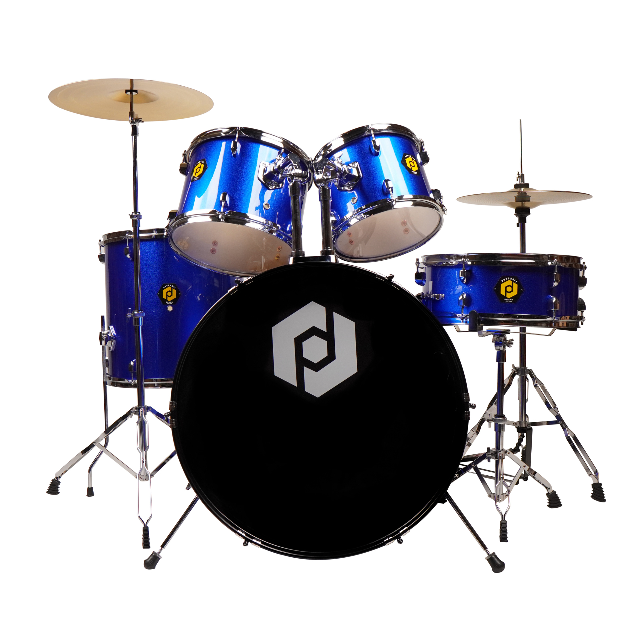 Procraft Acoustic Drumkit PRP 0702 Black