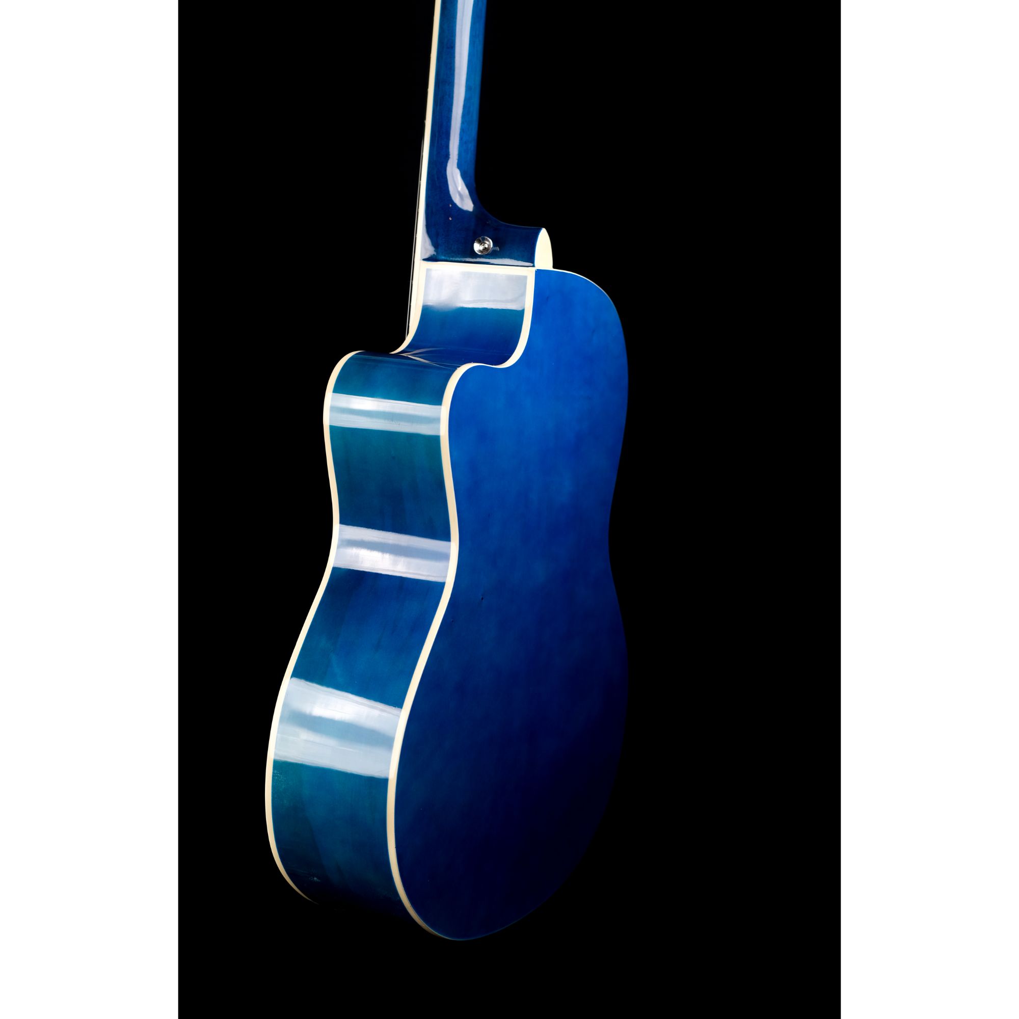 Richtone 39inch RT39C Blueburst glossy cutaway guitar