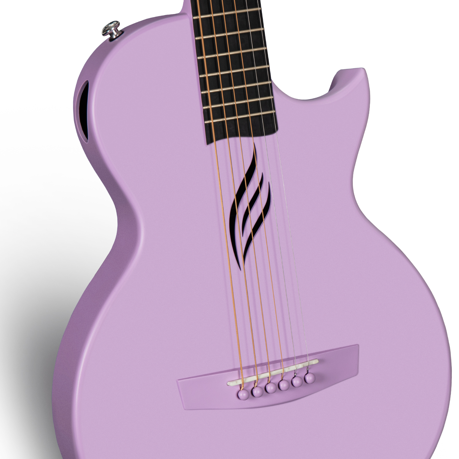 Enya Nova GO Purple - Acoustic carbon fibre guitar