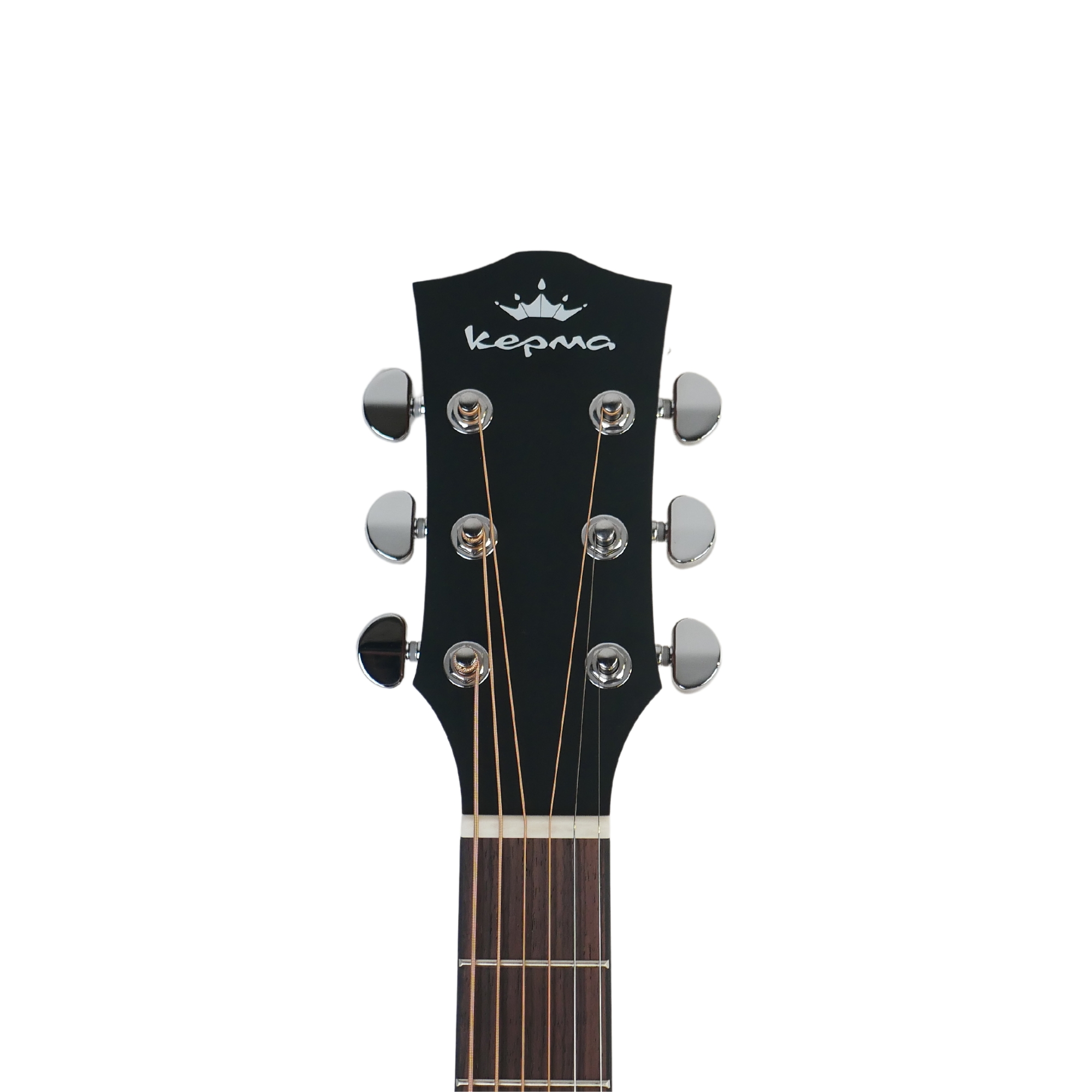 Kepma F0-BE Phoenix Series Solid Top with Fishman sonitone Semi-Acoustic Guitar - Cherry Red Matt