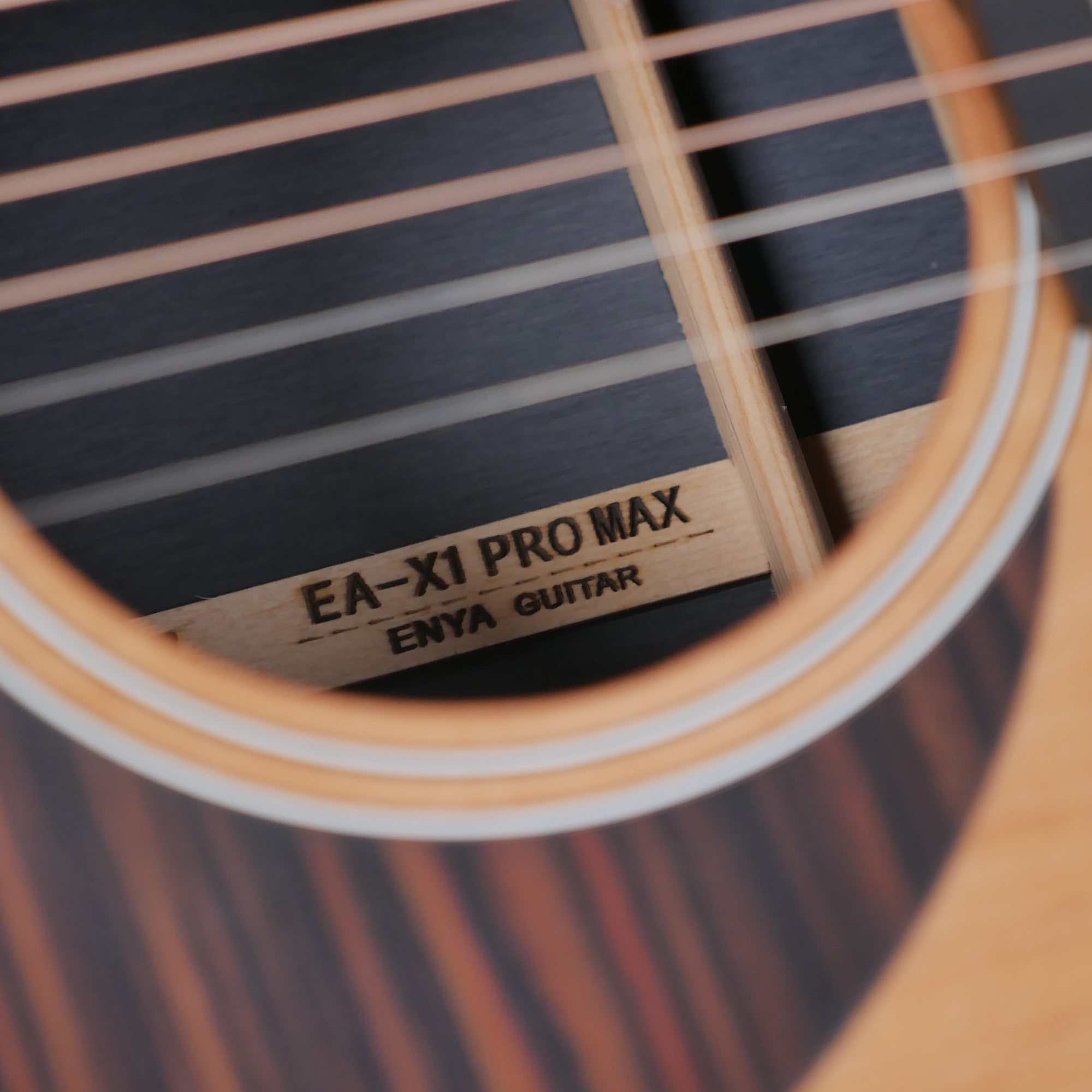 Enya EA-X1 Pro Max SP1 Eq 41 TransAcoustic Guitar- Natural Matt Finish