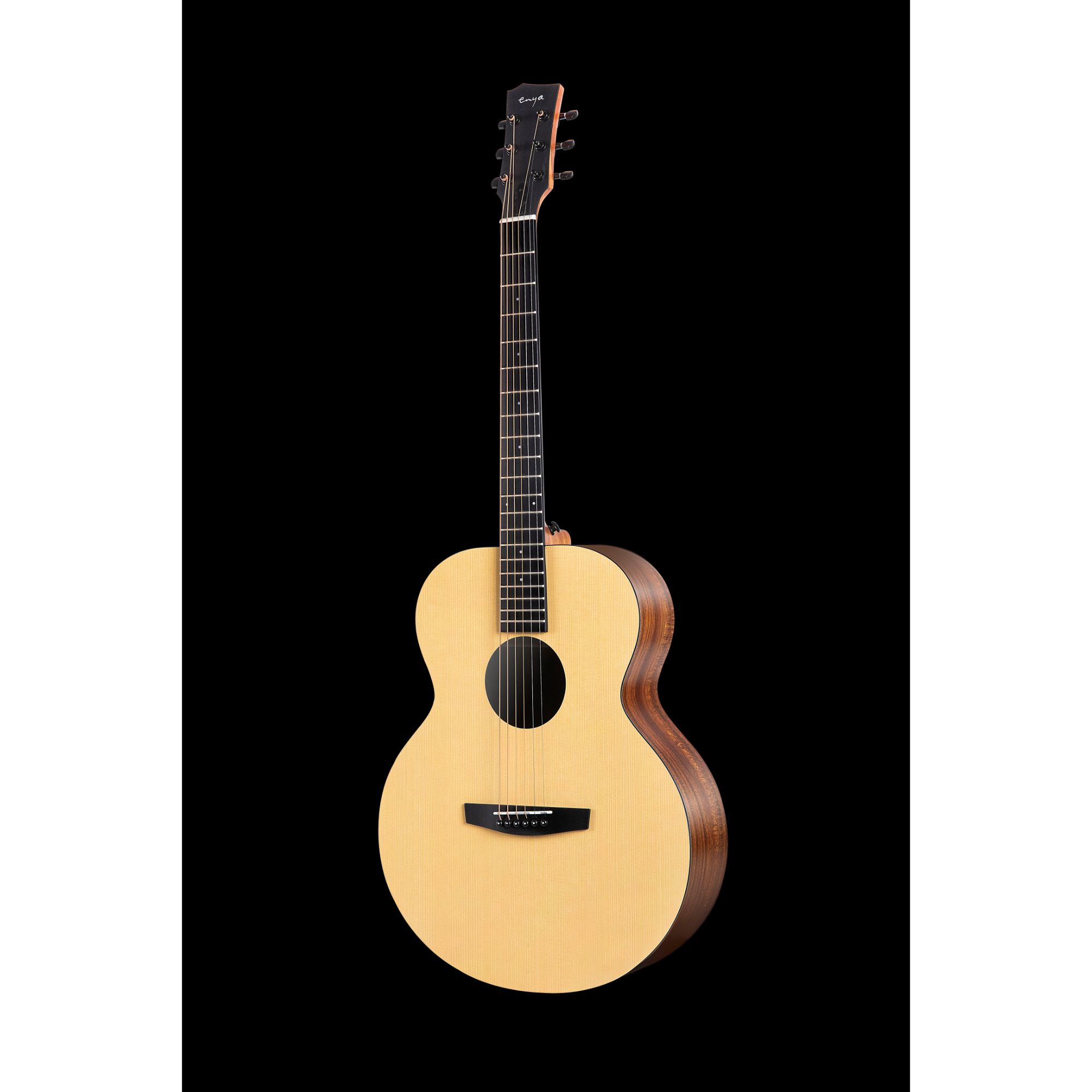 Enya EA X0 SP1 EQ Transacoustic Grand Auditorium acoustic guitar