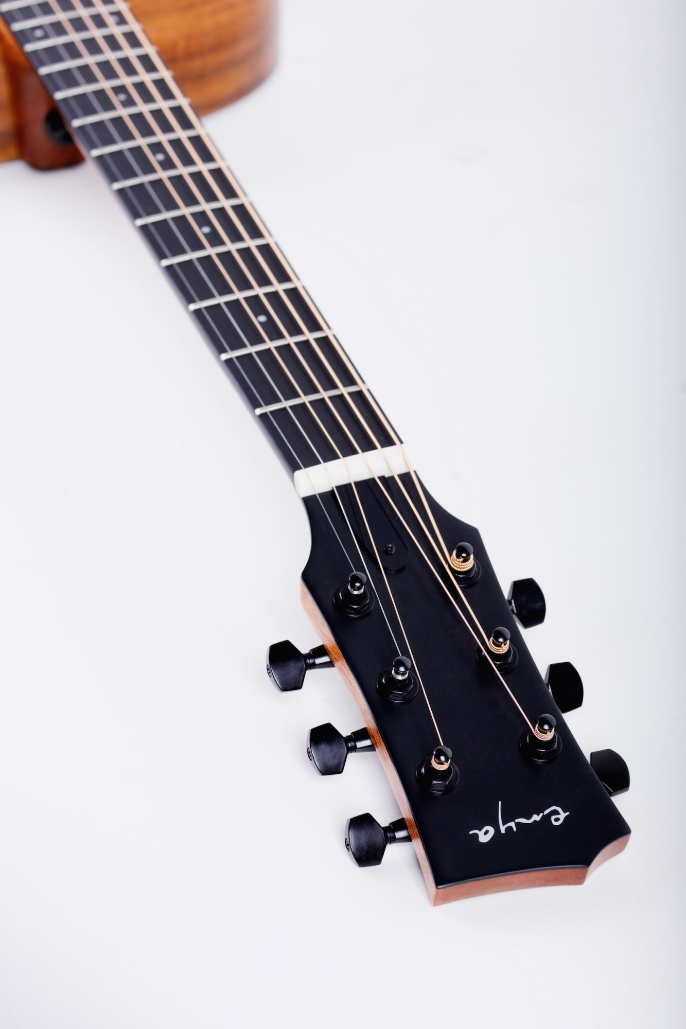 Enya EM-X1 EQ SP1 36 Acoustic Guitar- All Koa Finish