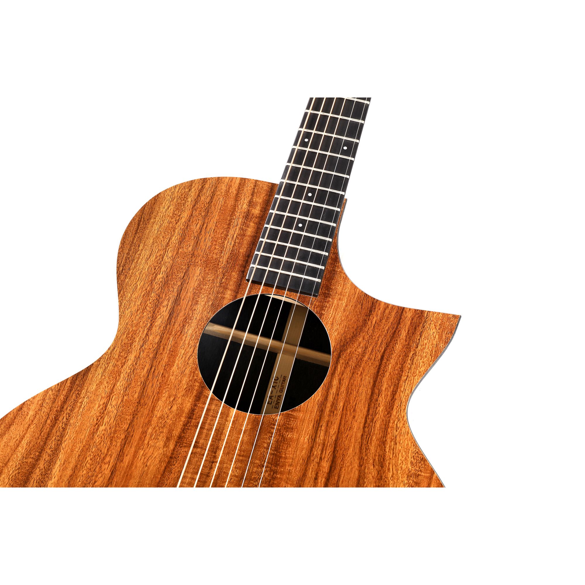 Enya EA-X1C EQ Acoustic Guitar- All Koa Finish