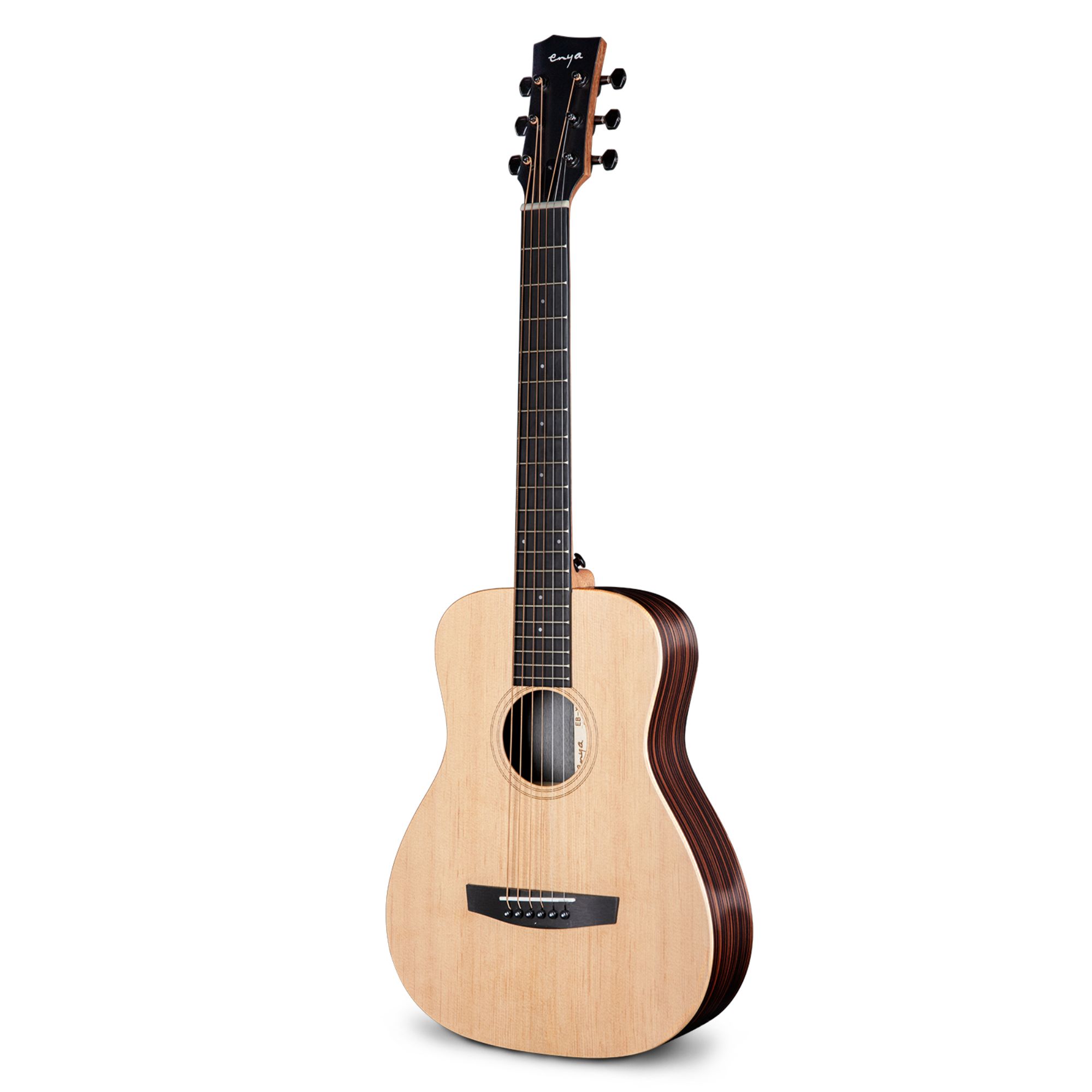Enya EB-X1 PRO SP1 EQ 34INCH TransAcoustic Guitar- Natural Matt Finish