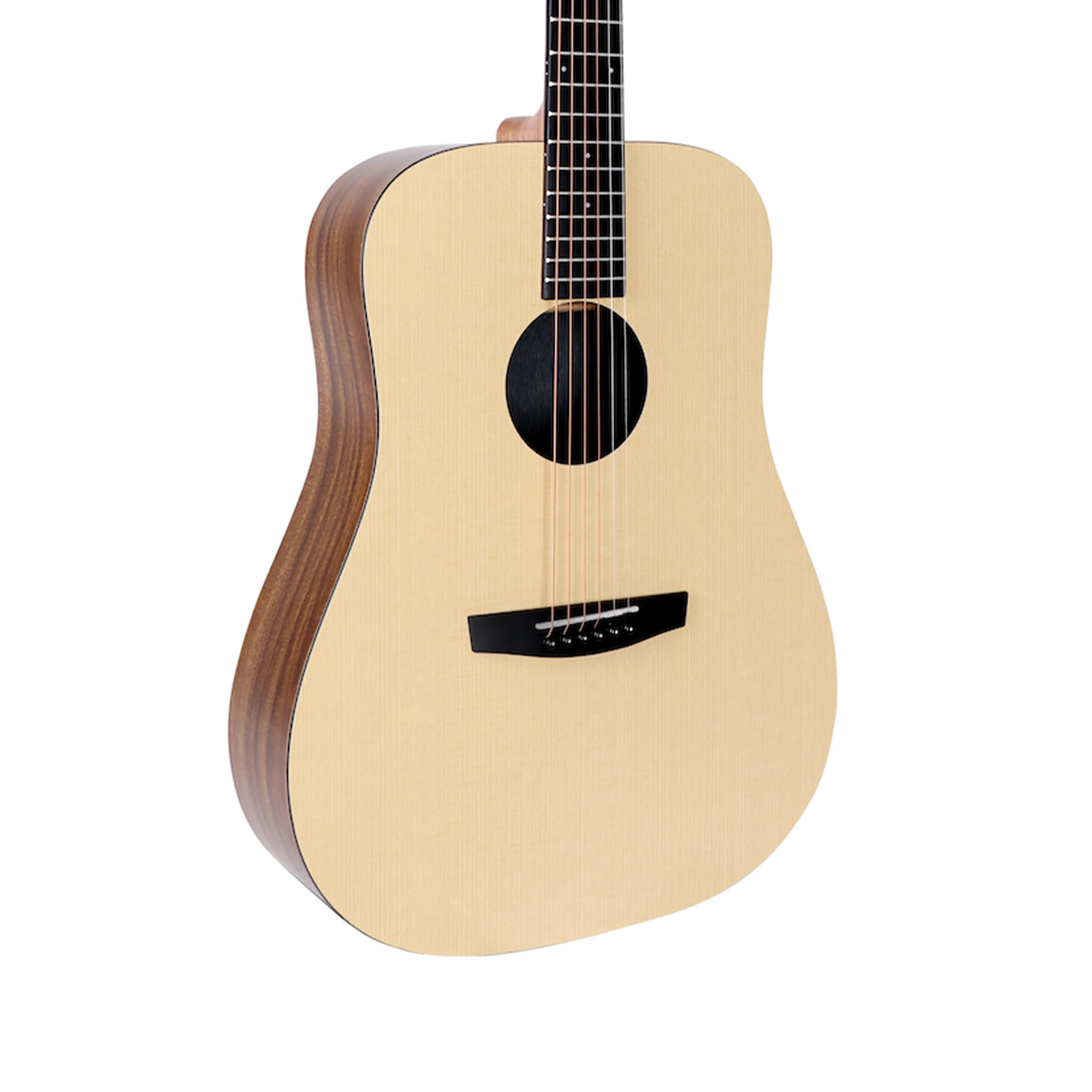 Enya ED X0 Eq Dreadnaught Semi acoustic guitar Transacoustic