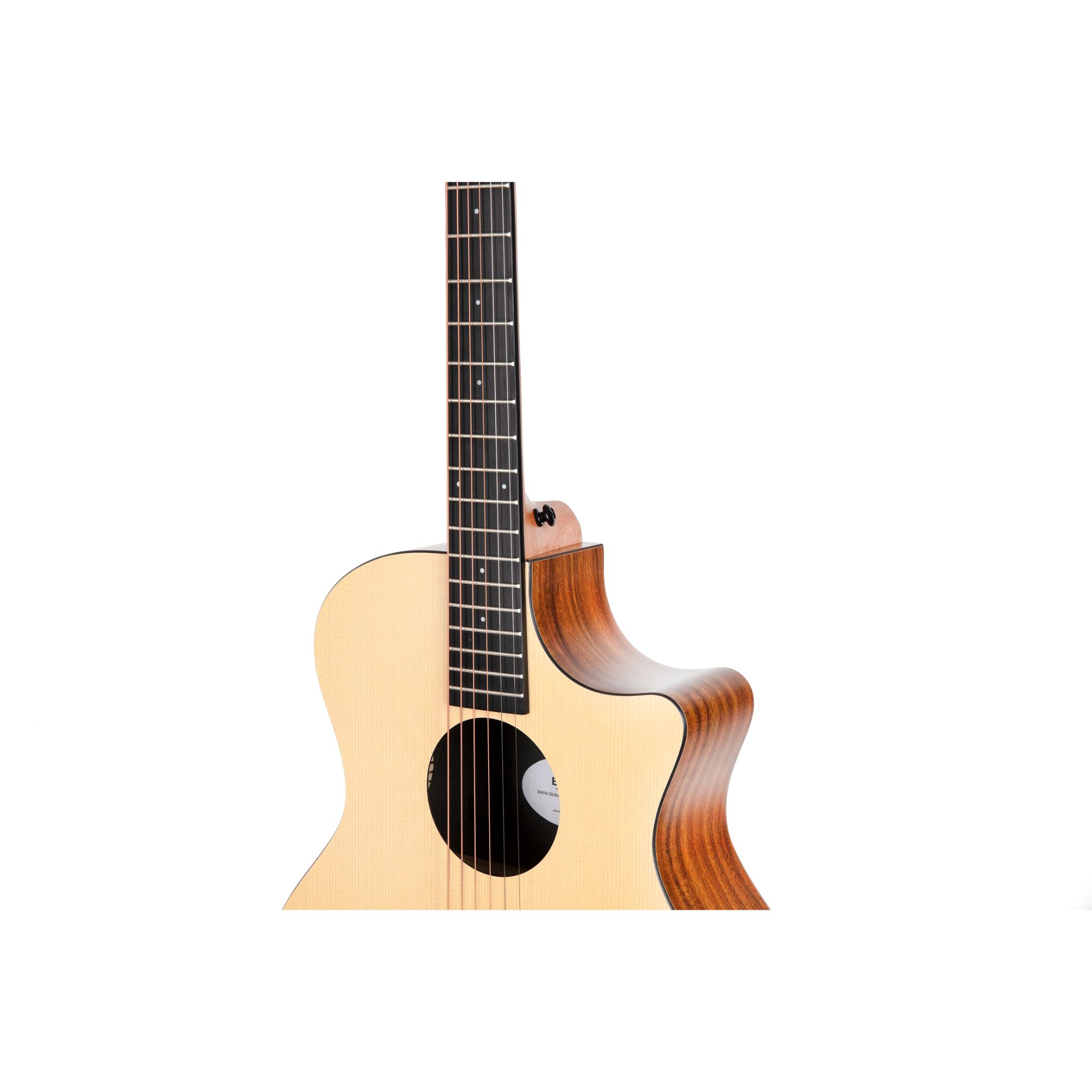 Enya EGA X0 Cutaway Grand Auditorium acoustic guitar Natural