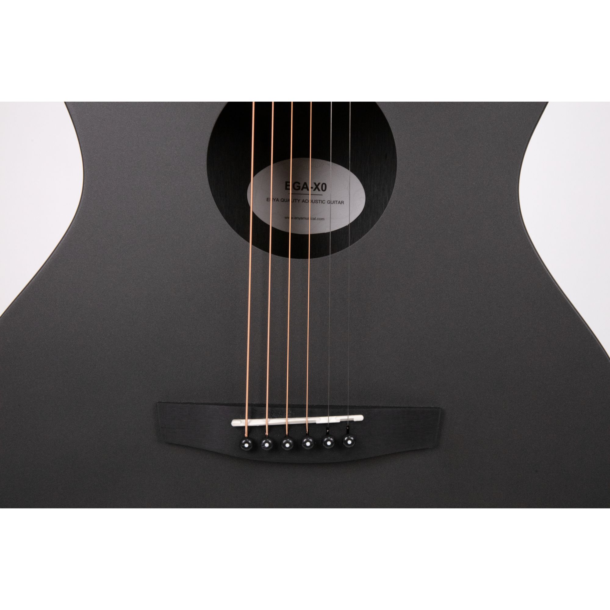 Enya EGA X0 Cutaway Grand Auditorium acoustic guitar Black