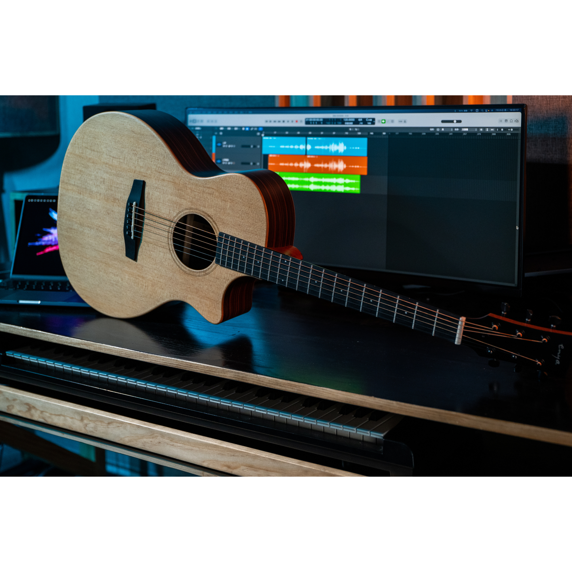 Enya EGA-X1 PRO Cutaway Solid Top Acoustic Guitar- Natural Matt Finish