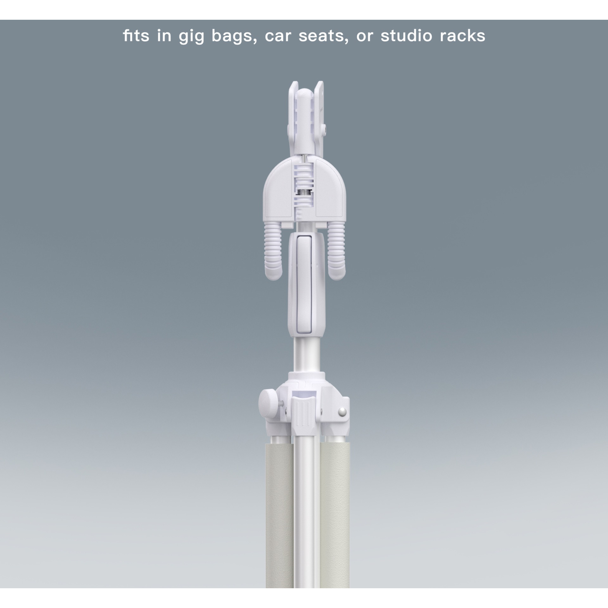 Enya Auto-Lock Guitar Stand - Heavy Duty Steel 33lbs Capacity 360 Non-Slip Base Military Anti-Rust 3-Second Setup Foldable for StageTravelStudio