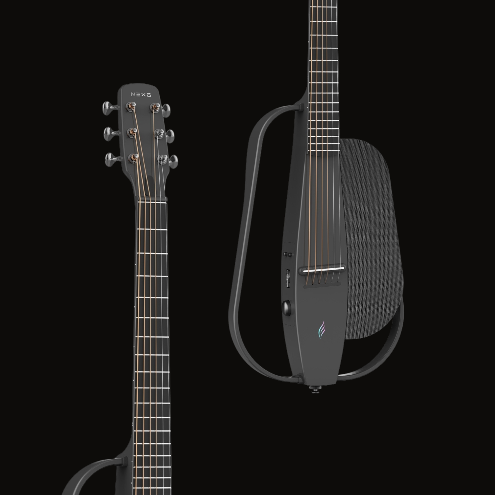 Enya NexG SE Smart guitar Black