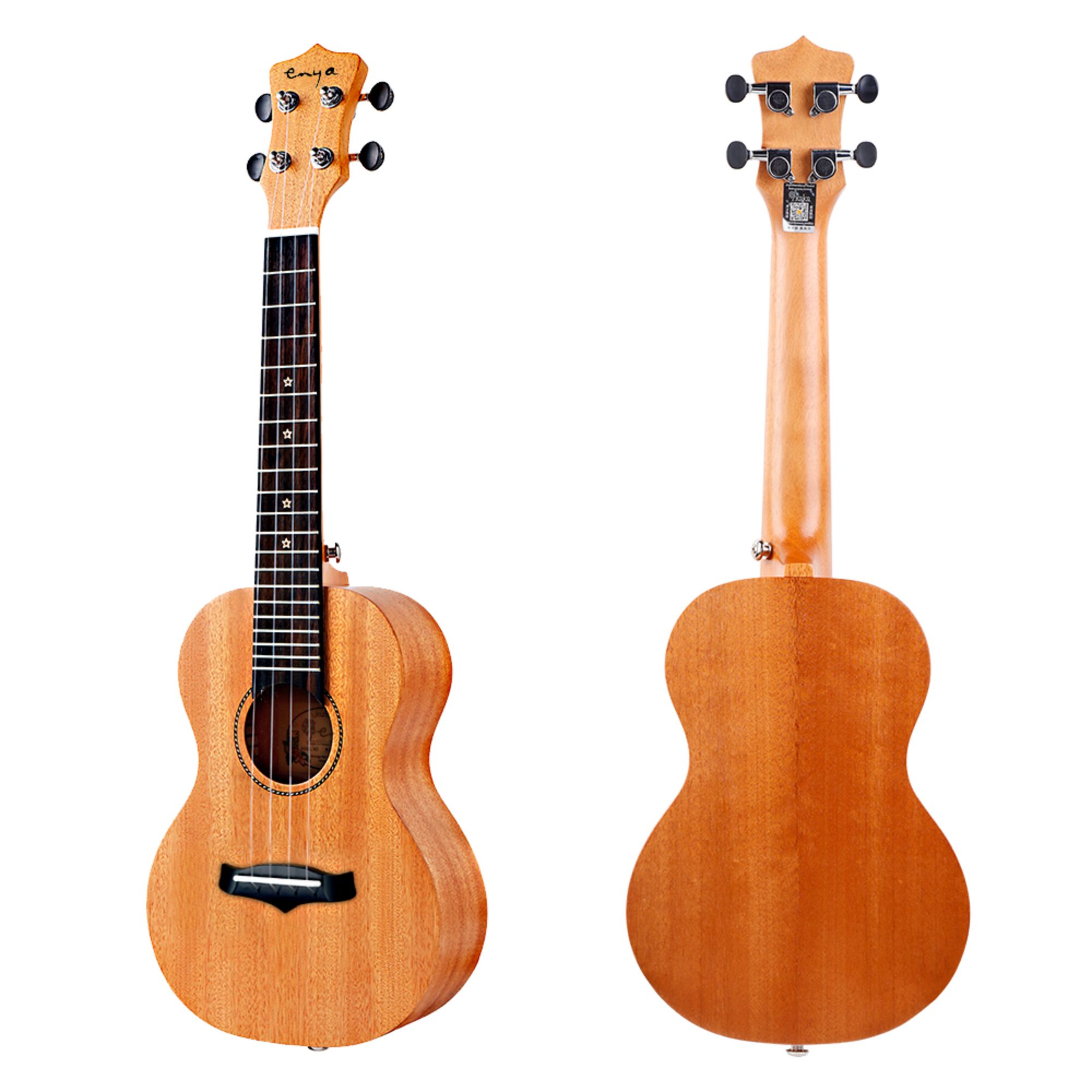Enya EUC 25D Concert Solid Mahogany Top Ukulele - Natural Finish