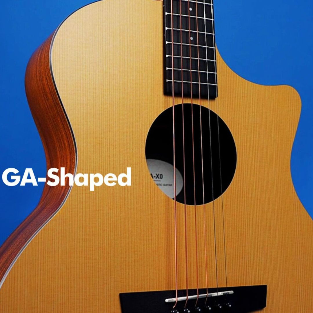 Enya EGA-X0 SP1 Grand Auditorium body with cutaway