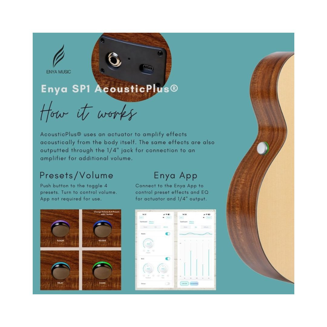 Enya SP1 AcousticPlus 20 system explained