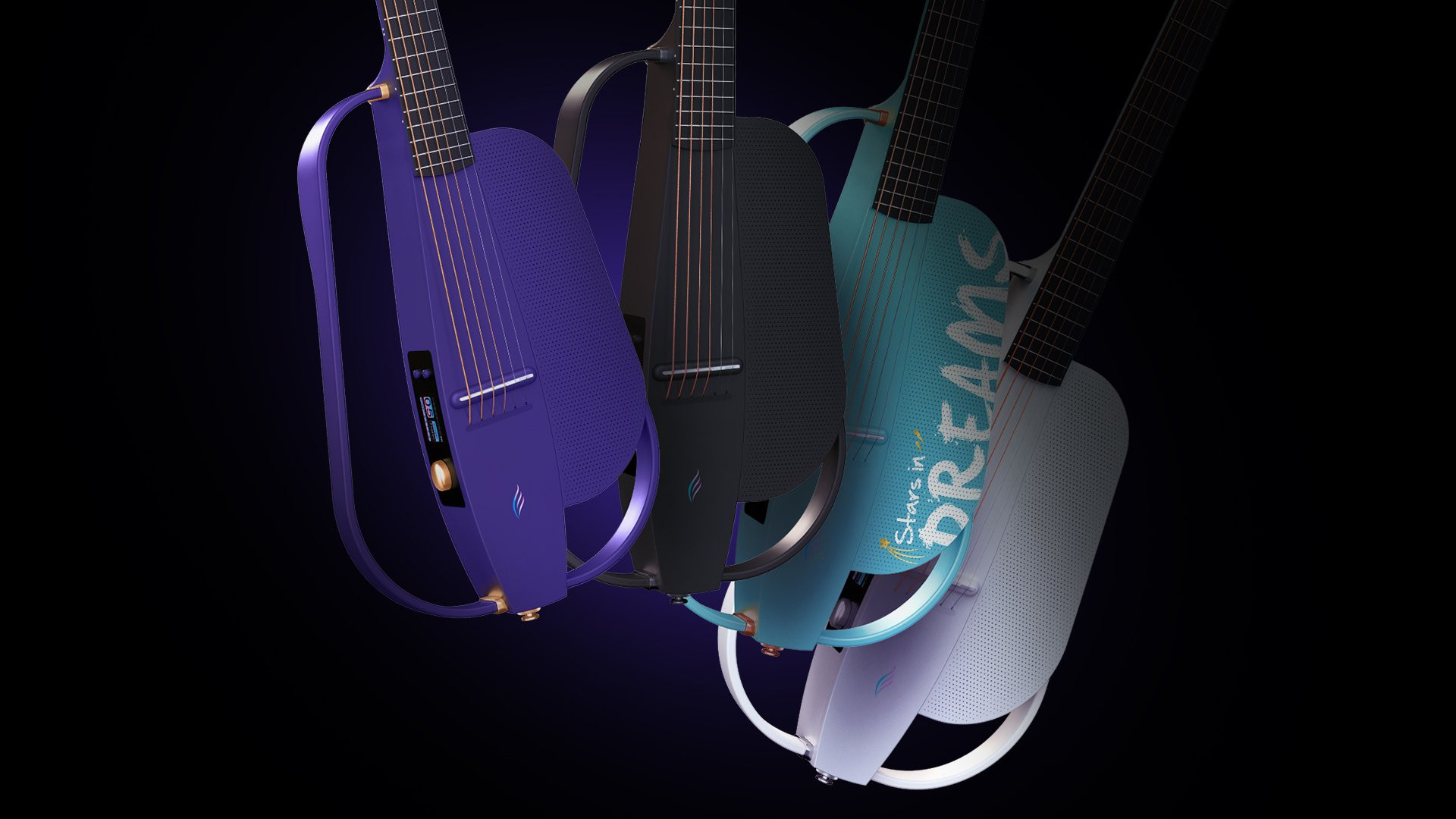 Enya NexG2 Smart Guitar - Black Basic Package