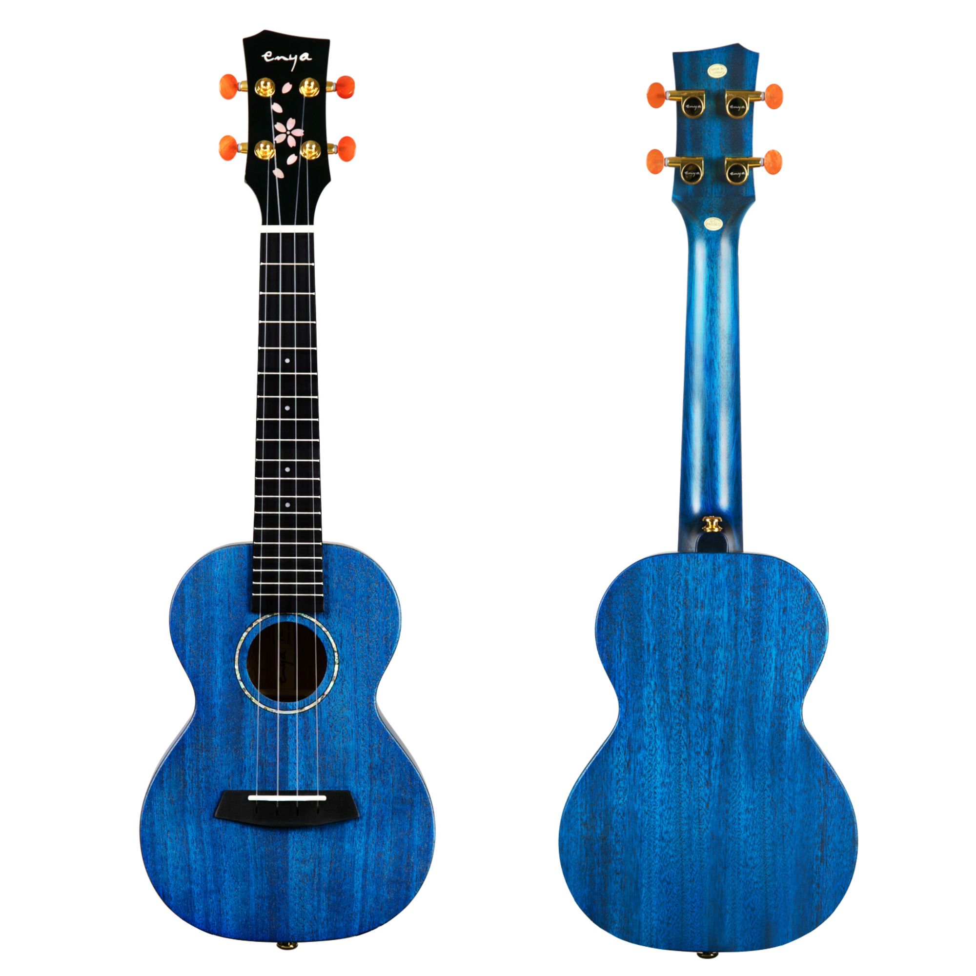 Enya EUC MS Blue All Solid Mahogany