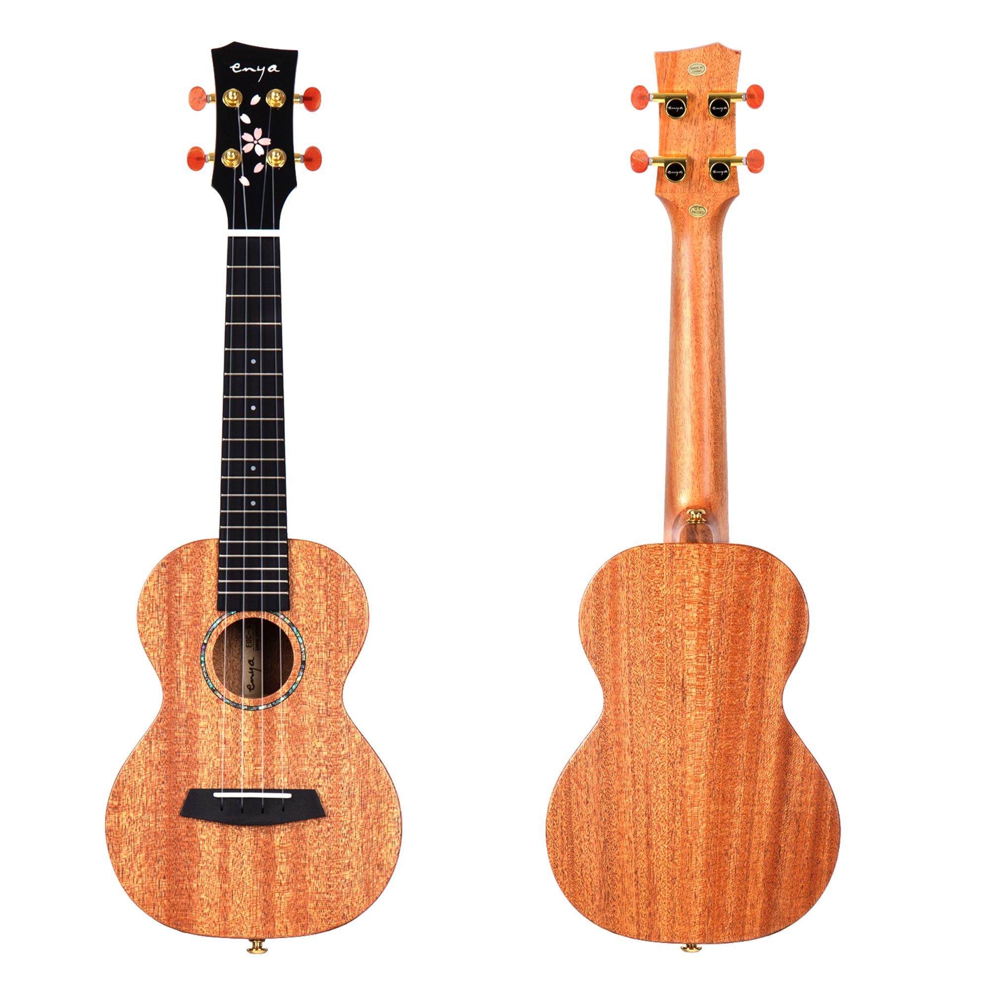Enya EUT MS Natural All Solid Mahogany Tenor Ukulele