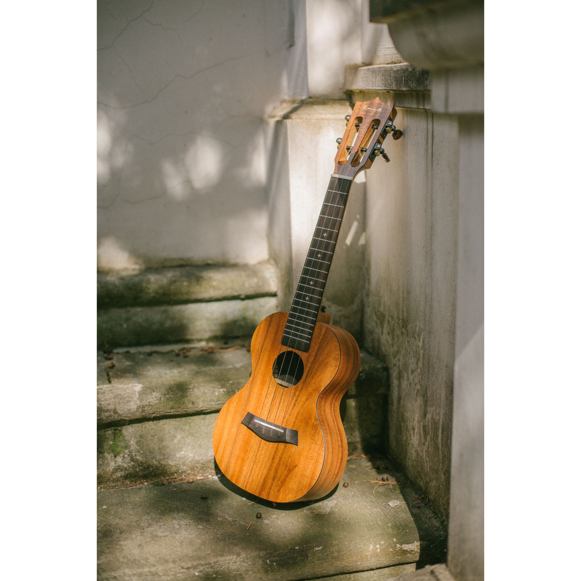 Enya EUC X1 Concert ukulele All koa