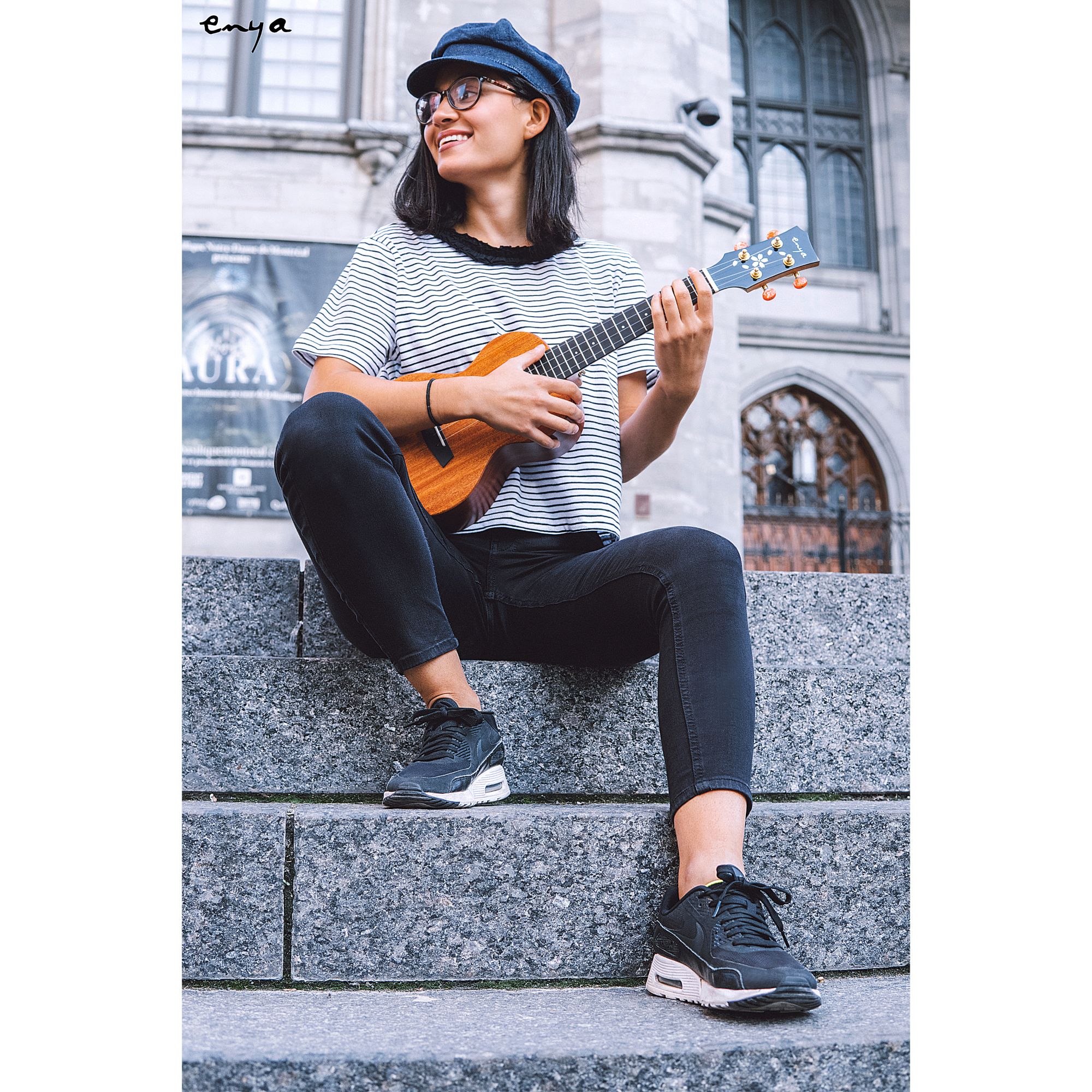 Enya EUT MS Natural All Solid Mahogany Tenor Ukulele