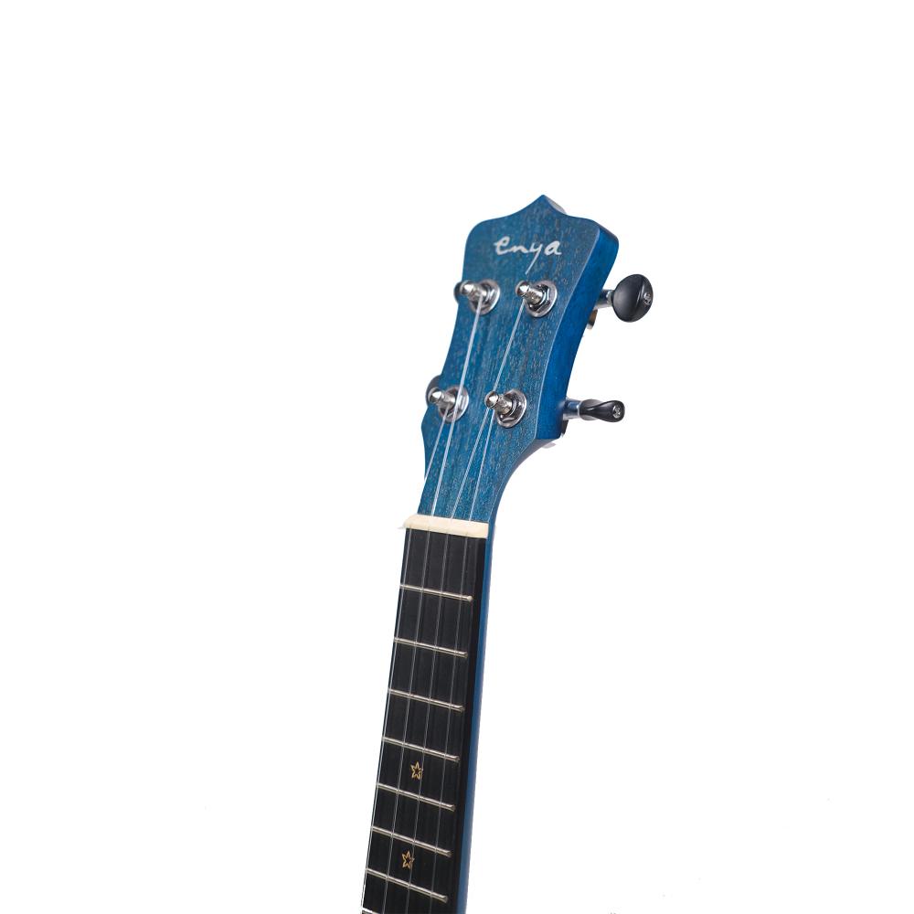 Enya EUS 25D Soprano Solid Mahogany Top Ukulele - Blue