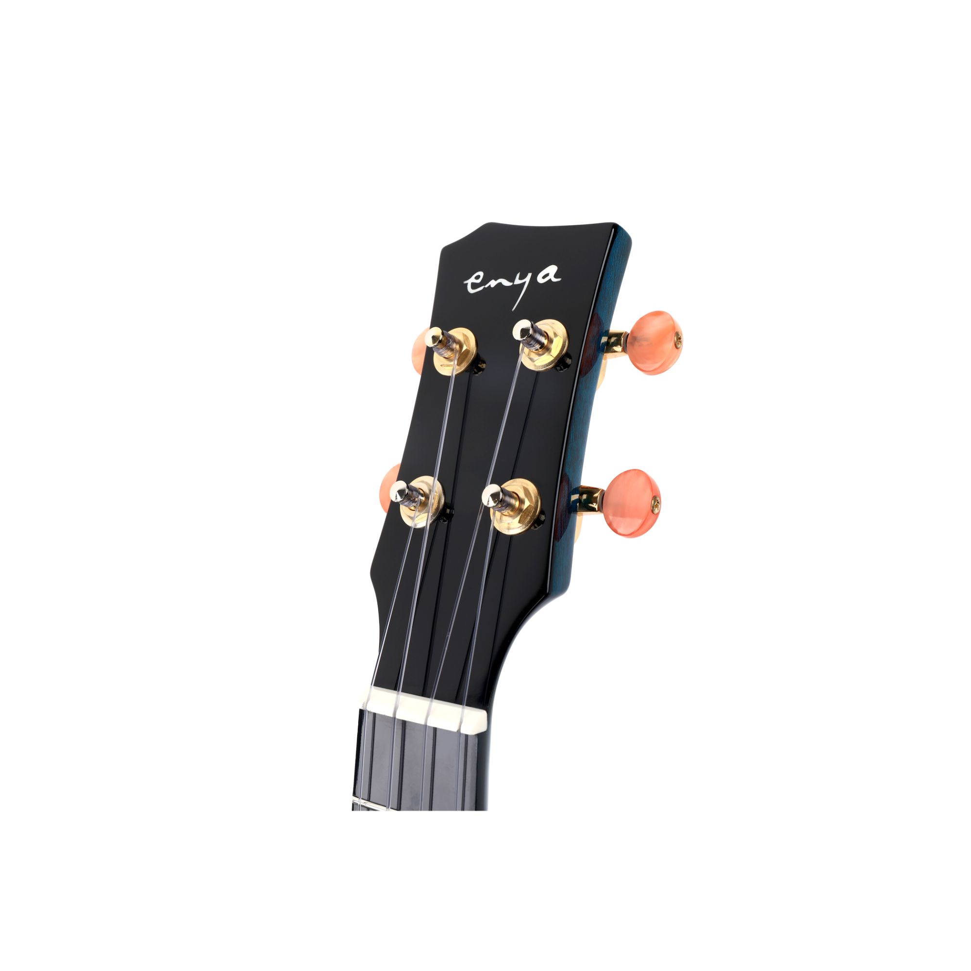 Enya EUT Feather - All solid mahogany transacoustic ukulele Blue