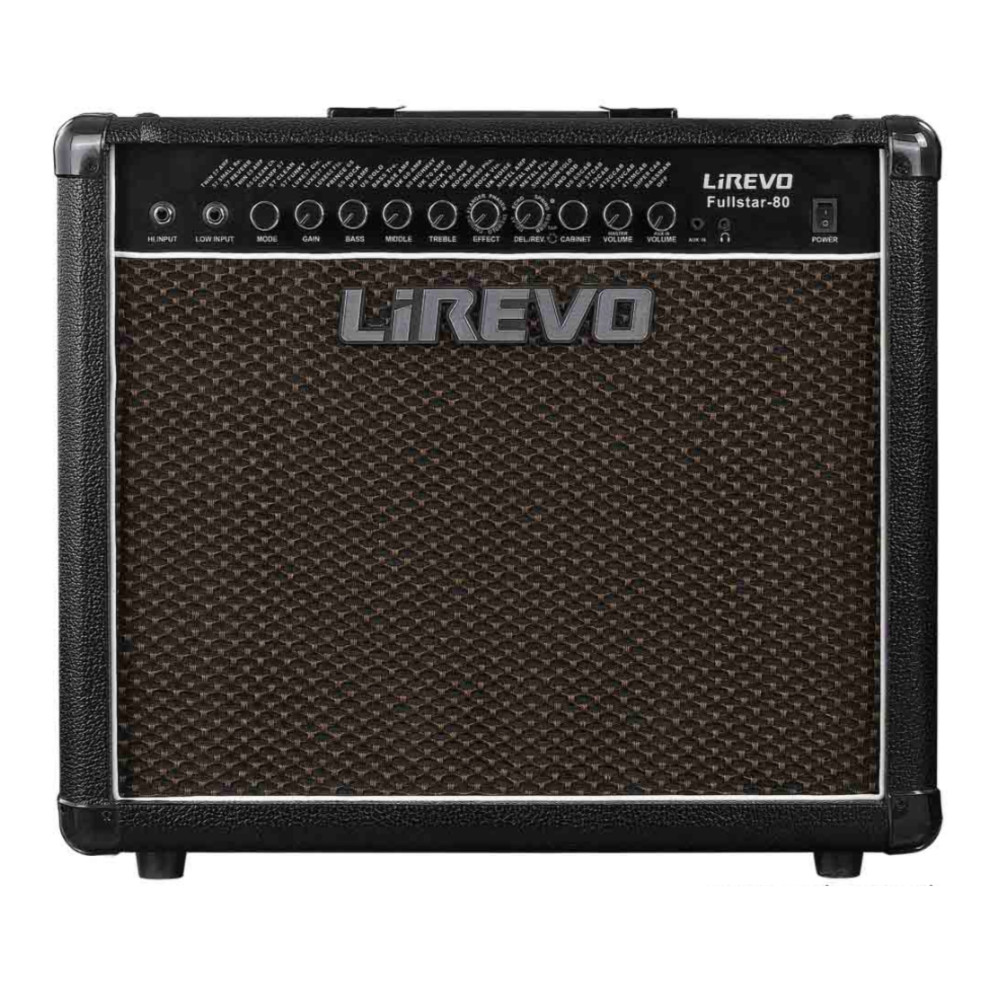 Image of LiRevo Fullstar-80 80W Modelling Guitar Amplifier | India