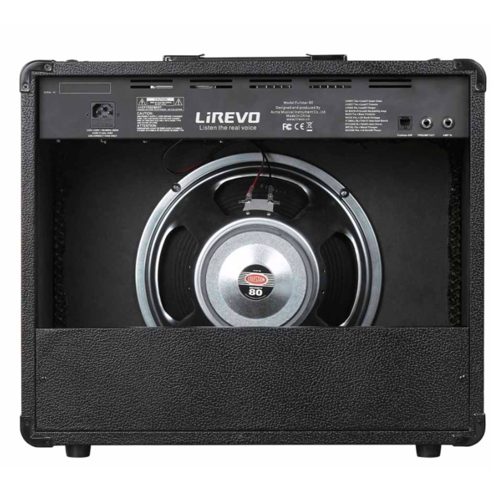 LiRevo Fullstar-80 80W Modelling Guitar Amplifier India