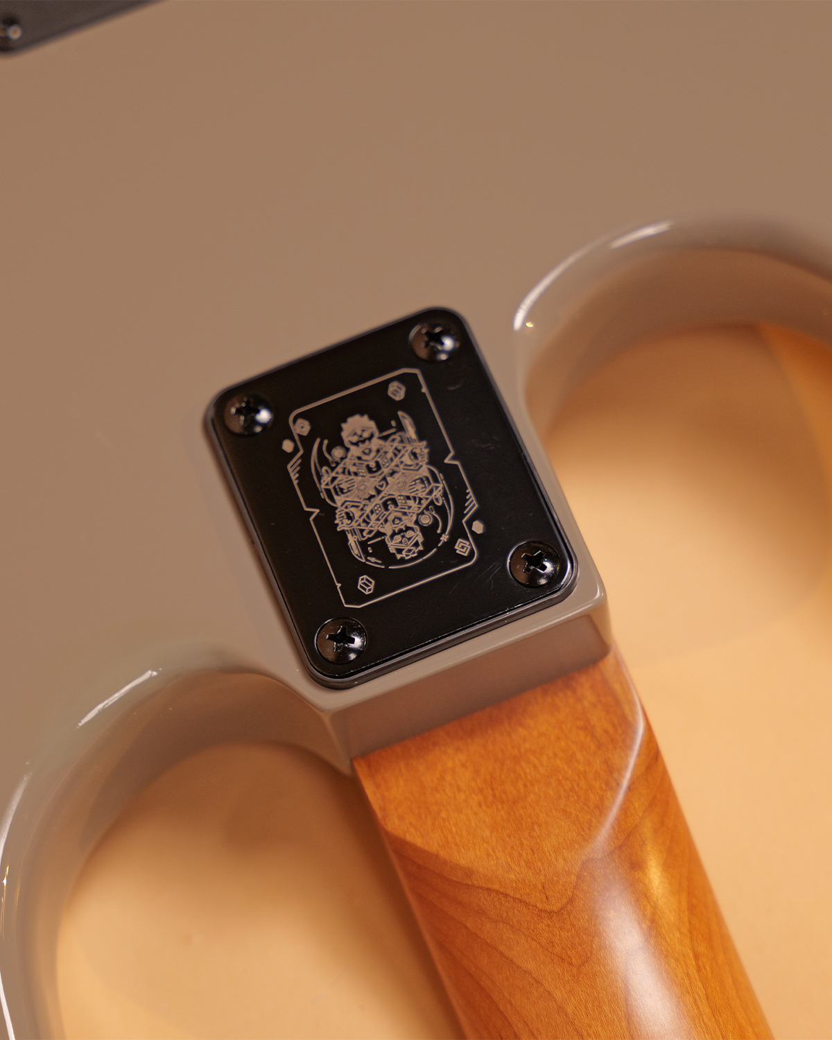 Strydom ST30M Gunmetal Grey HSS Mini Humbucker