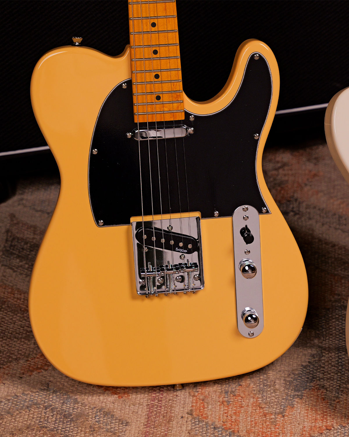 SQOE SETL250 - Tele Electric guitar - Vintage blonde