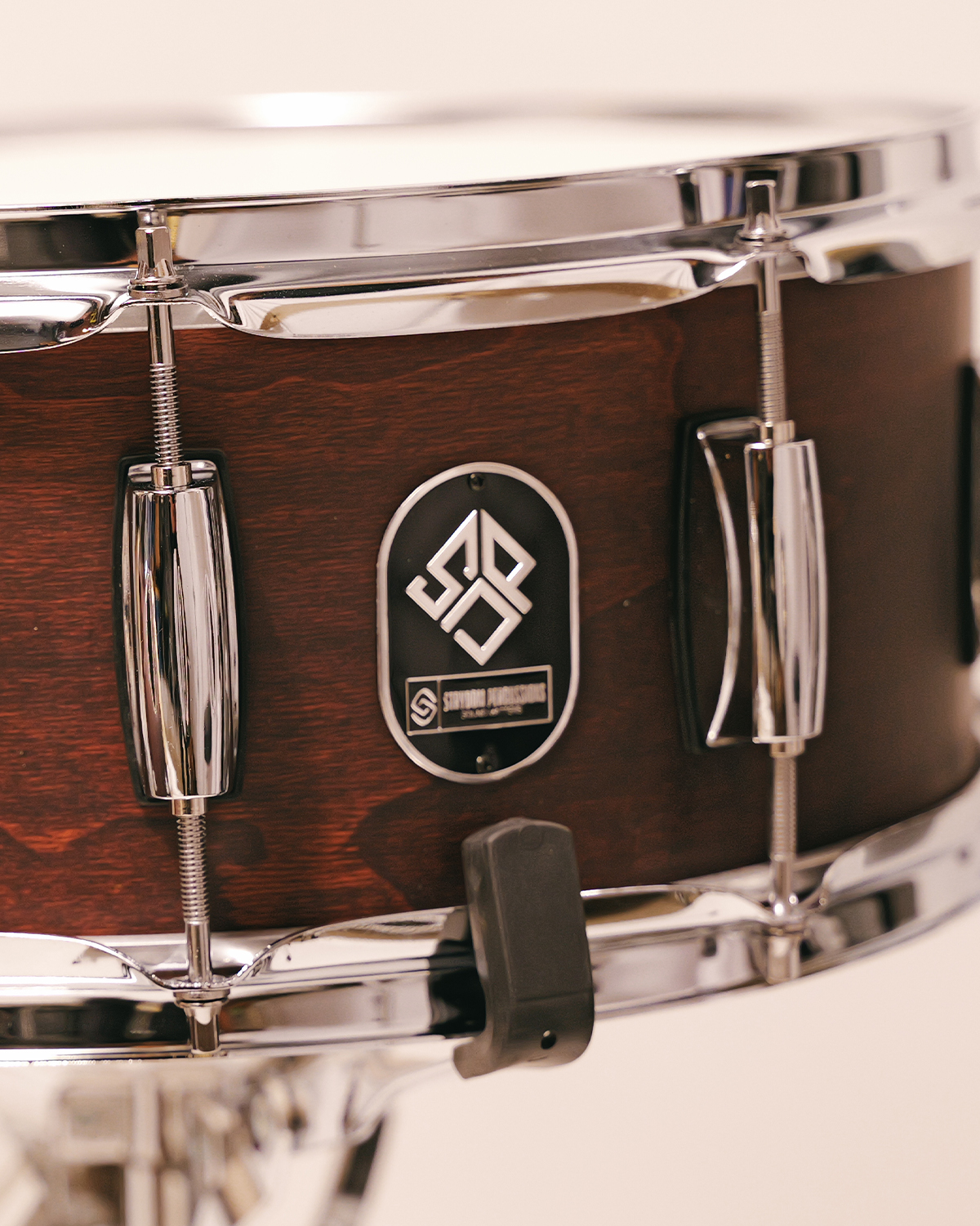 Strydom Sonic Pro Acoustic DrumKit Bourbon grain gloss