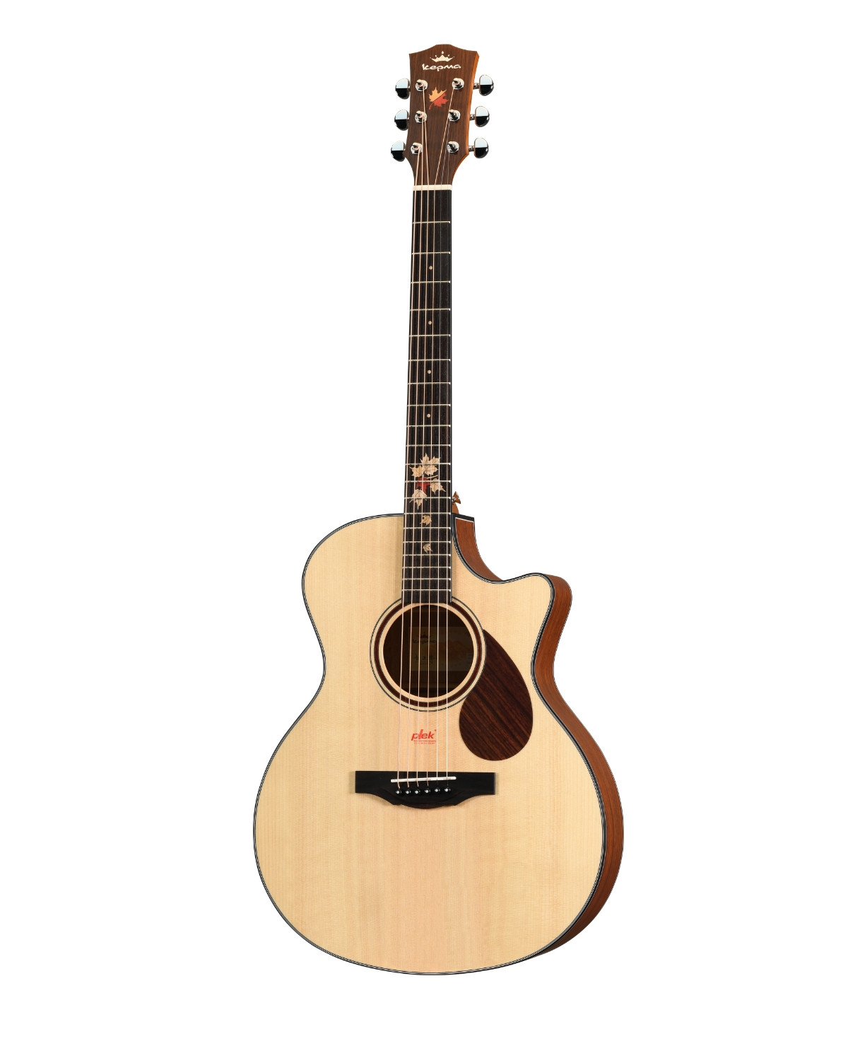 Kepma F0E PRO Natural Maple Poetry Series Semi Acoustic Guitar Premium GA Guitar