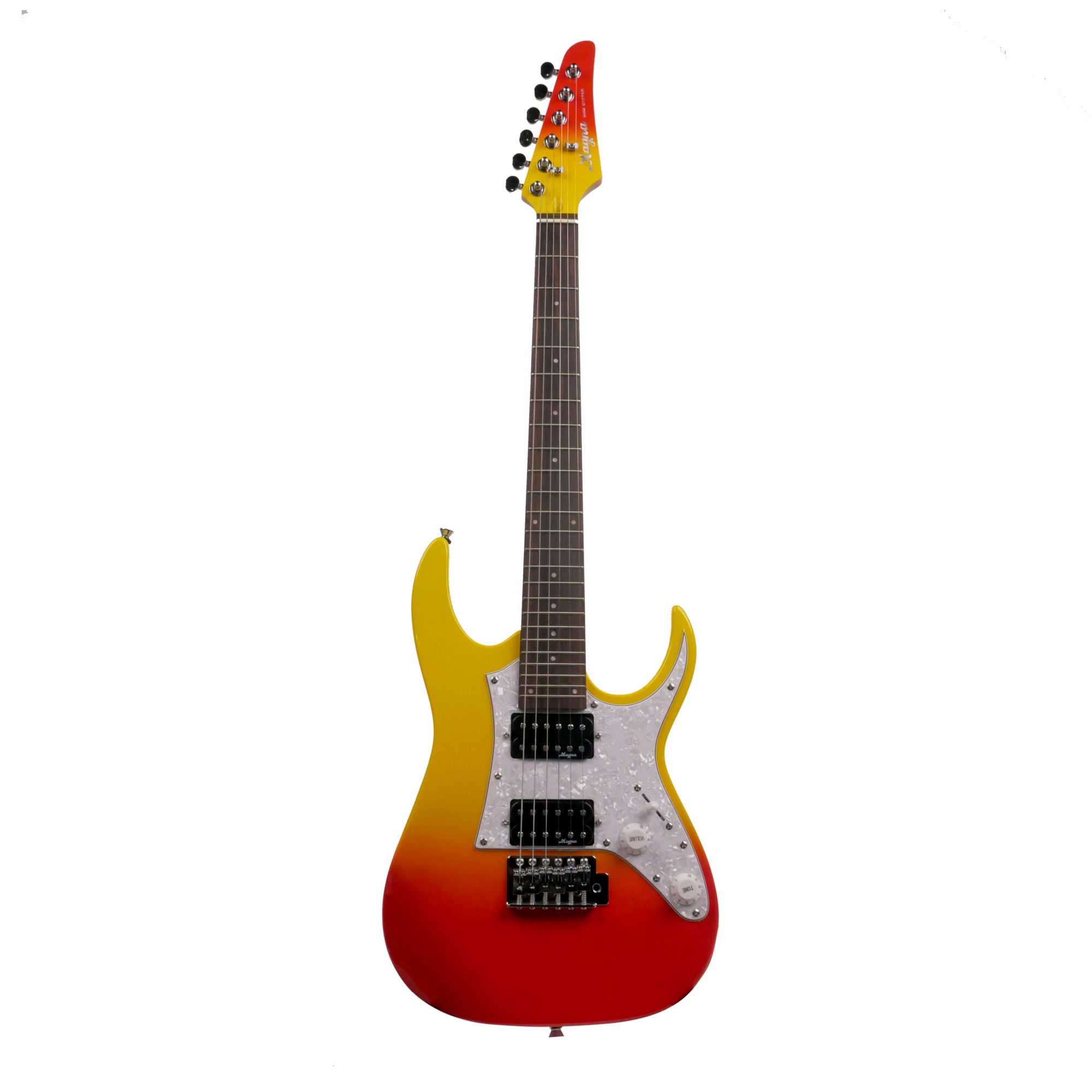 Strydom Magna ST10R - Mini Super stratway - available in black lime green and citrus blaze