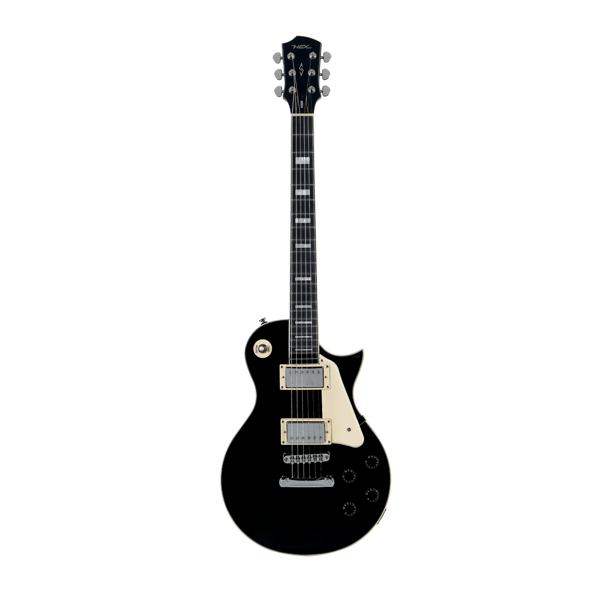 HEX HERO H300SG BLACK - STAINLESS STEEL FRETS
