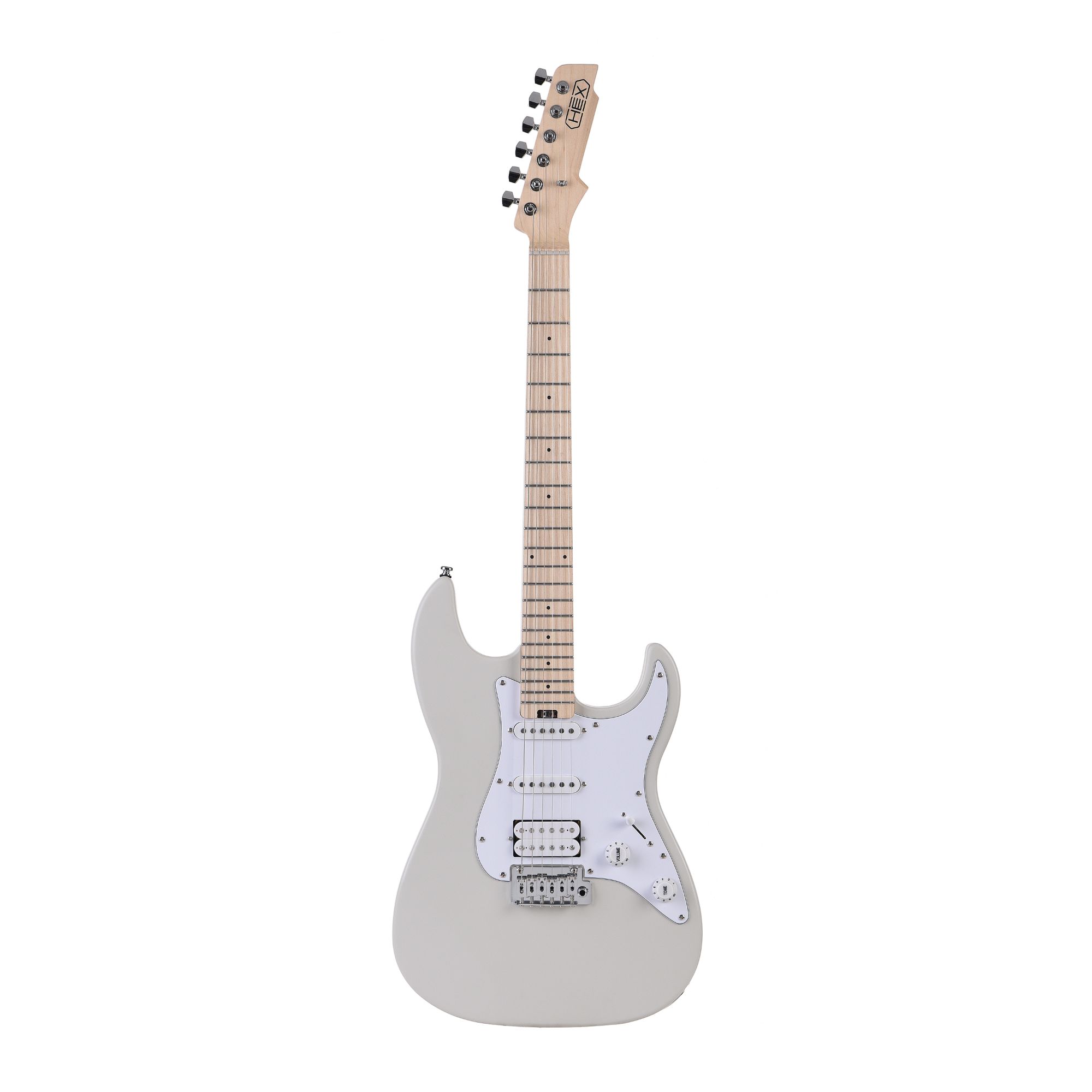 HEX E100SPGY PLUS PASTEL GREY - STAINLESS STEEL FRETS