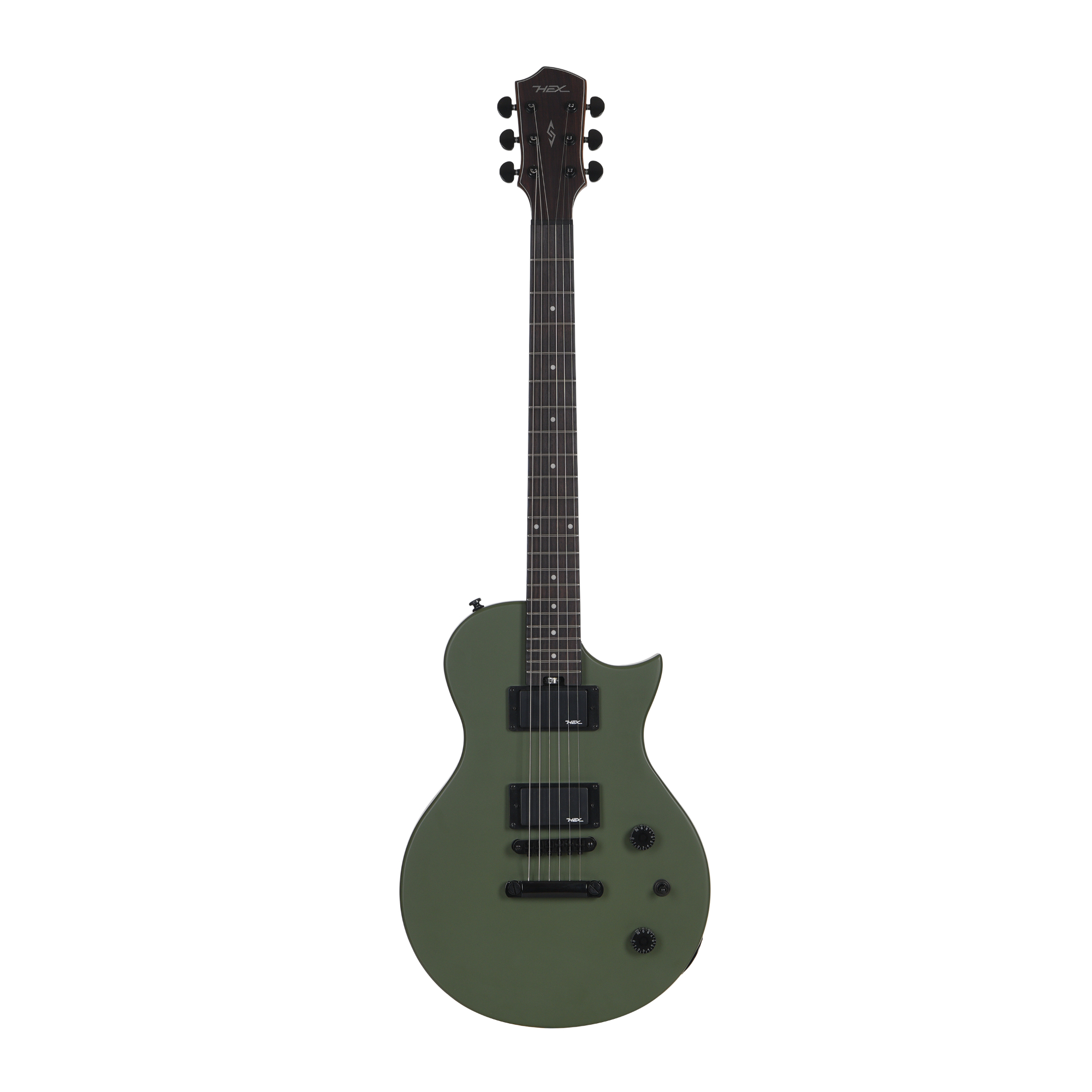 HEX HERO H100S GREEN- STAINLESS STEEL FRETS