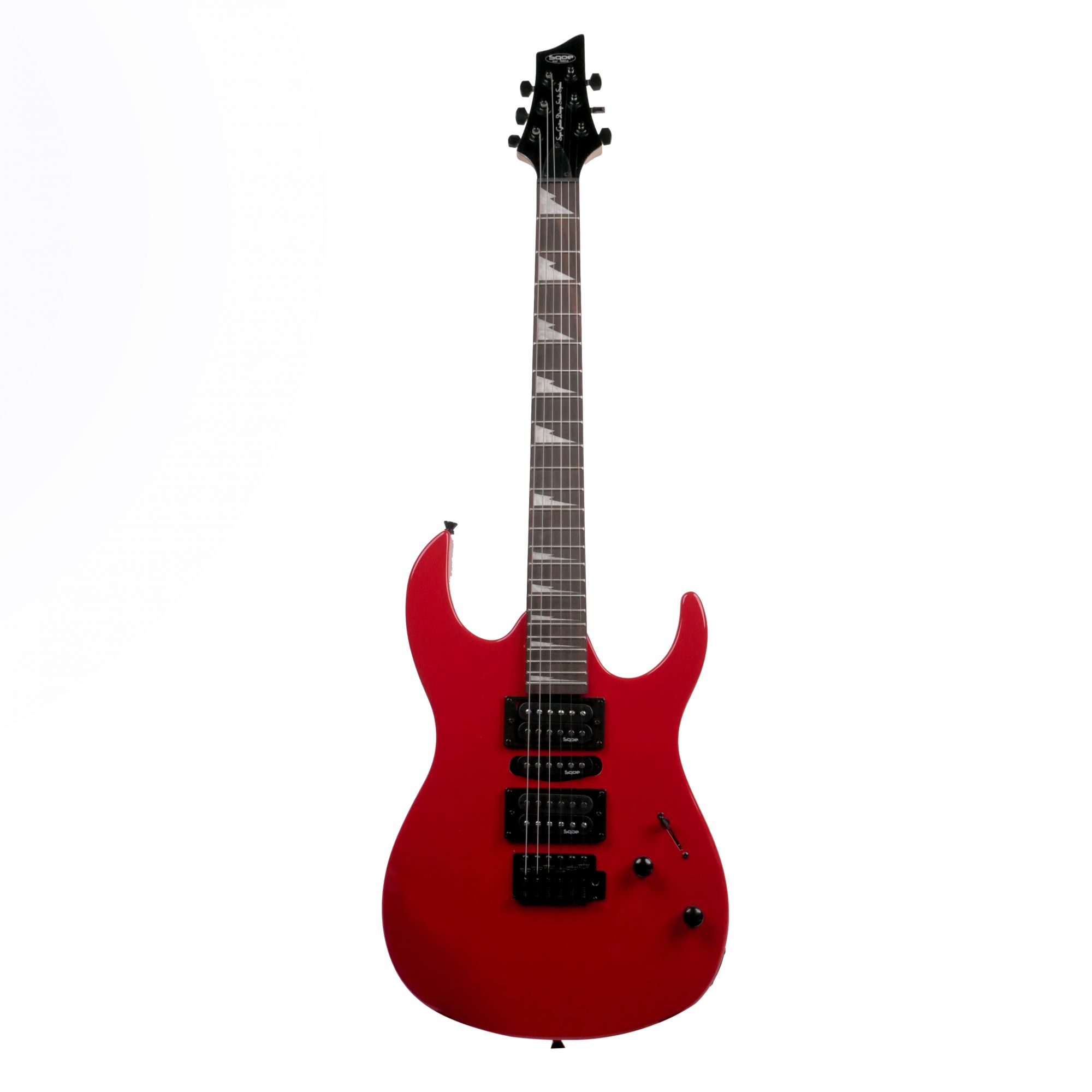 SQOE SEIB370 Red Super Strat series