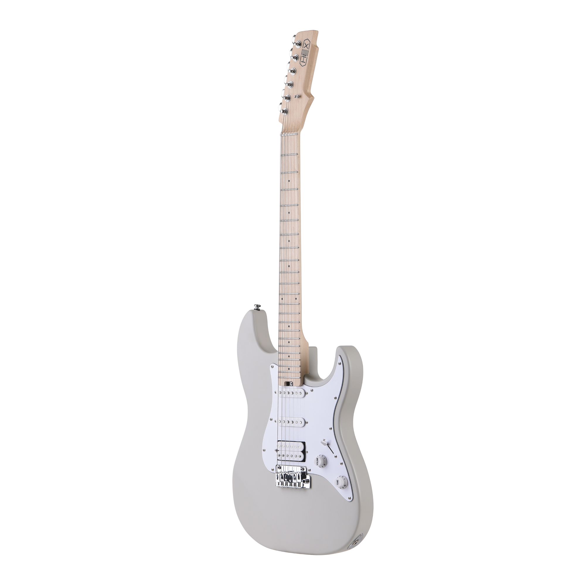 HEX E100SPGY PLUS PASTEL GREY - STAINLESS STEEL FRETS